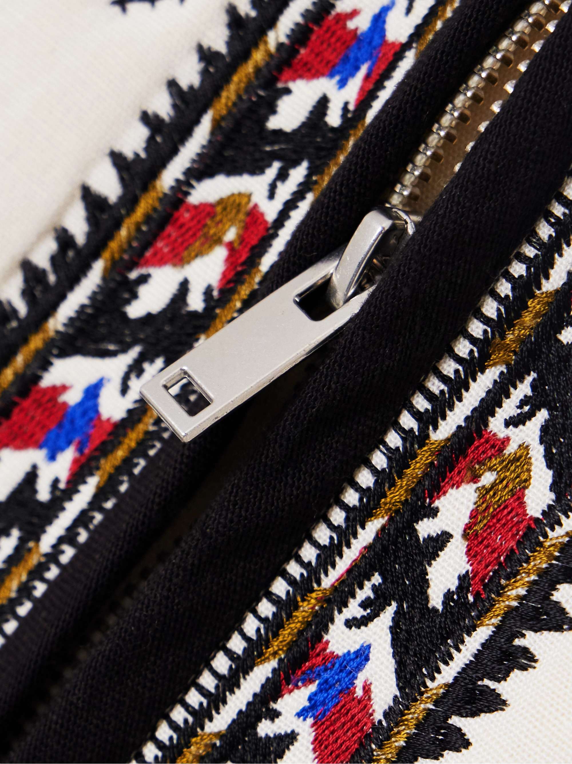 Zeria embroidered woven mini skirt view