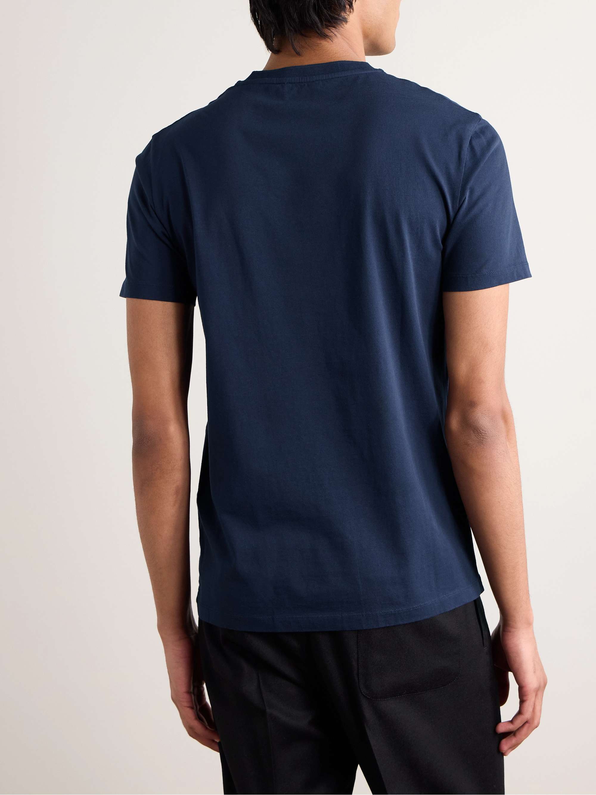 Logo-Embroidered Pima Cotton-Jersey T-Shirt view