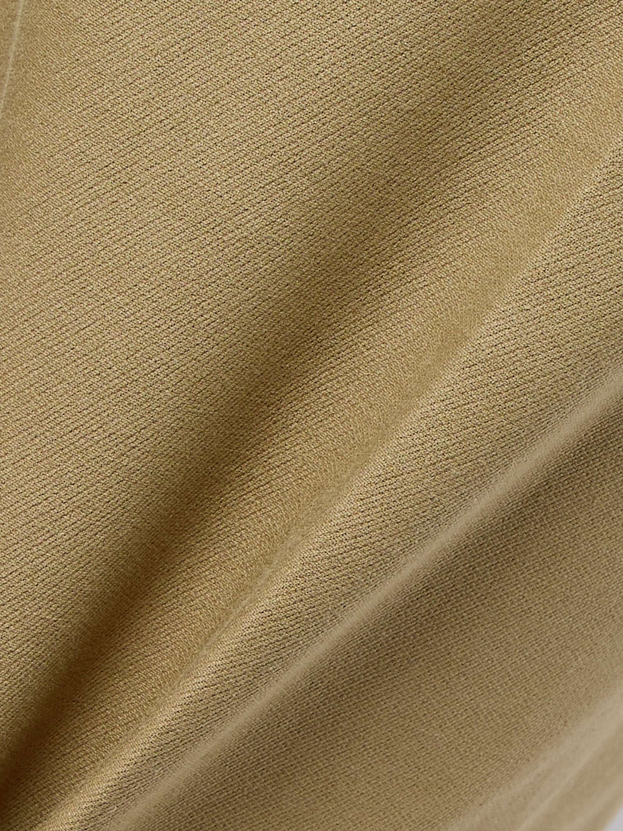 Straight-leg stretch-cotton trousers view