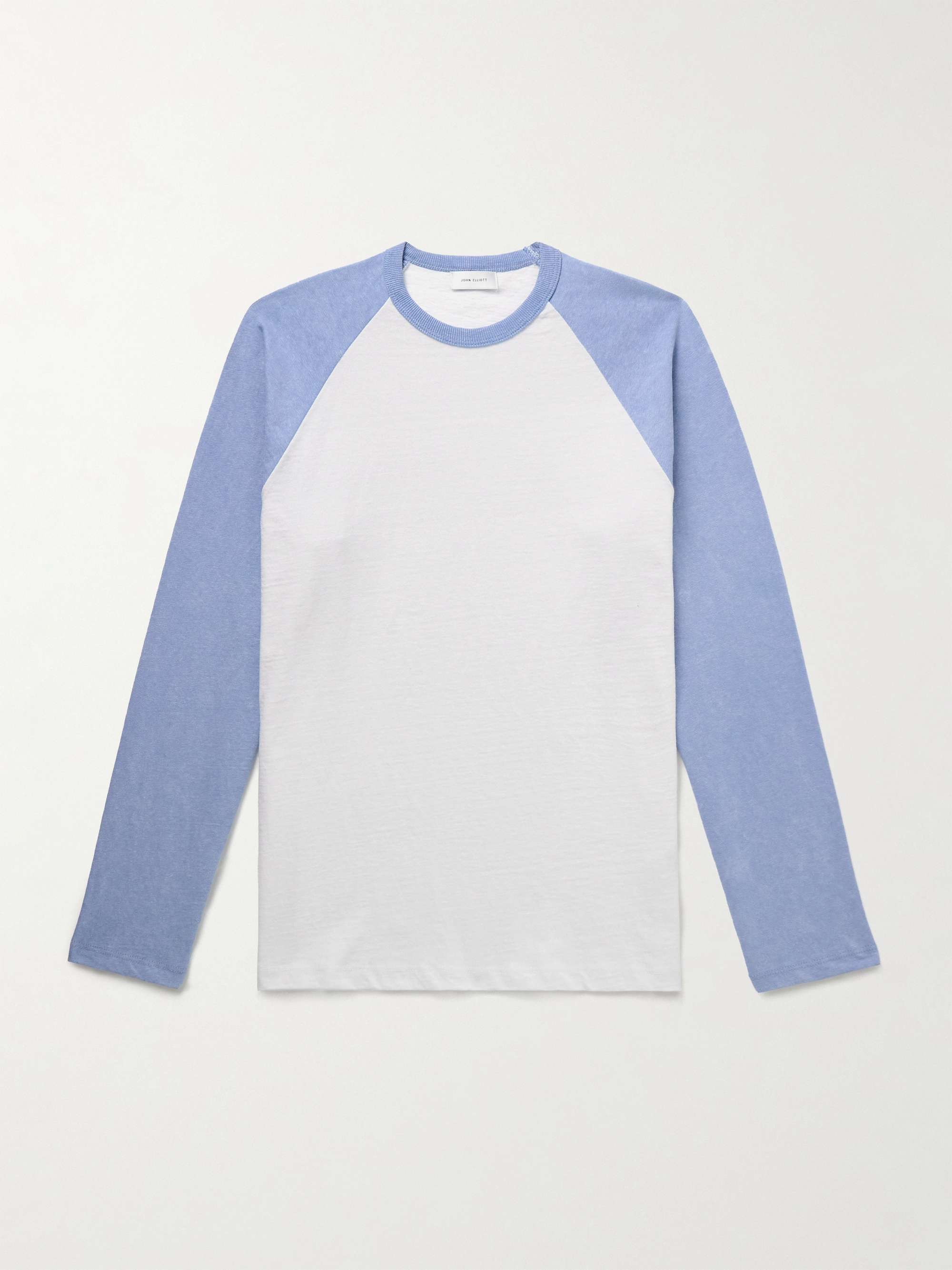 Baseball Colour-Block Cotton-Jersey T-Shirt view
