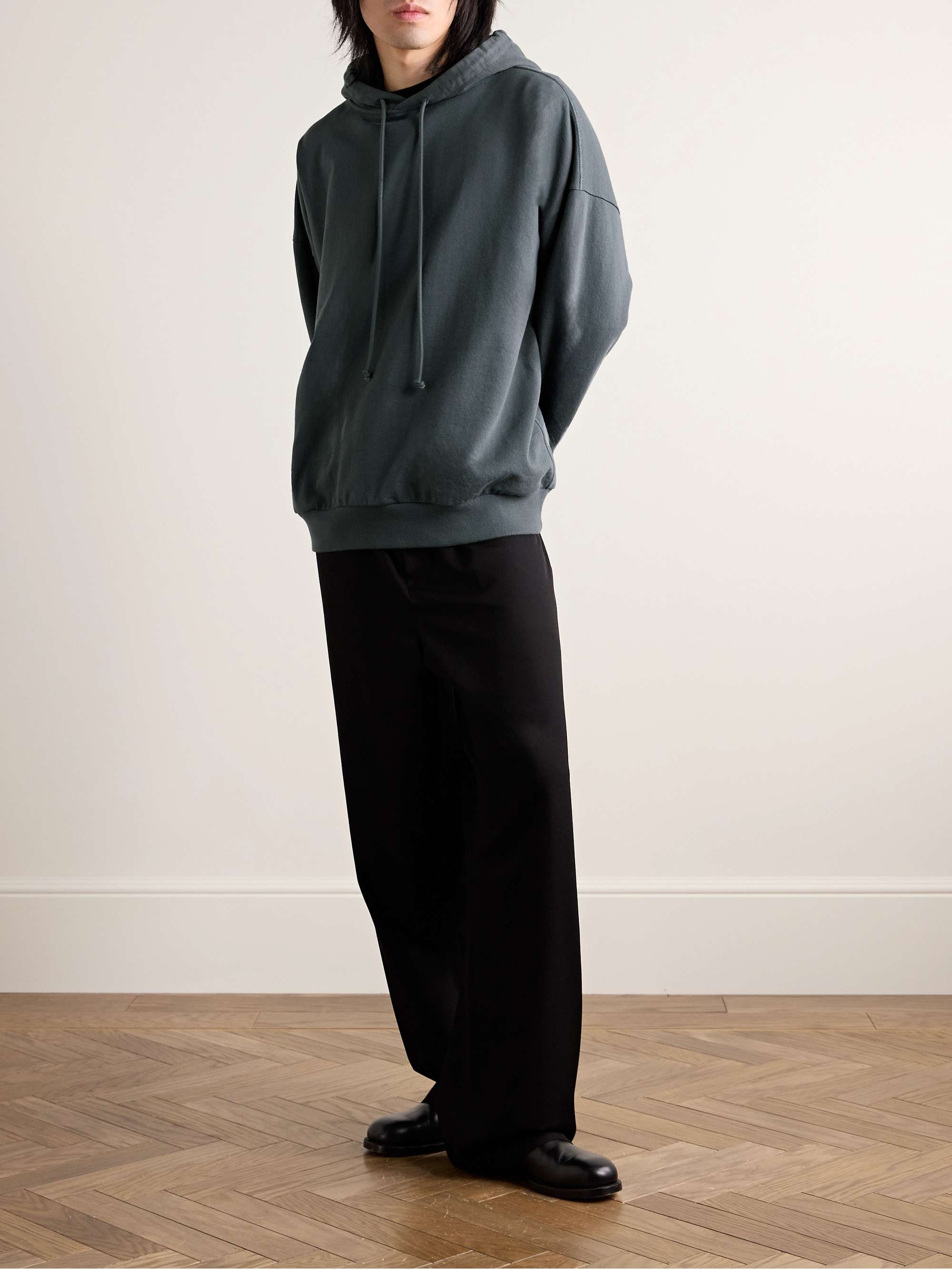 Stanley Cotton-Jersey Hoodie view