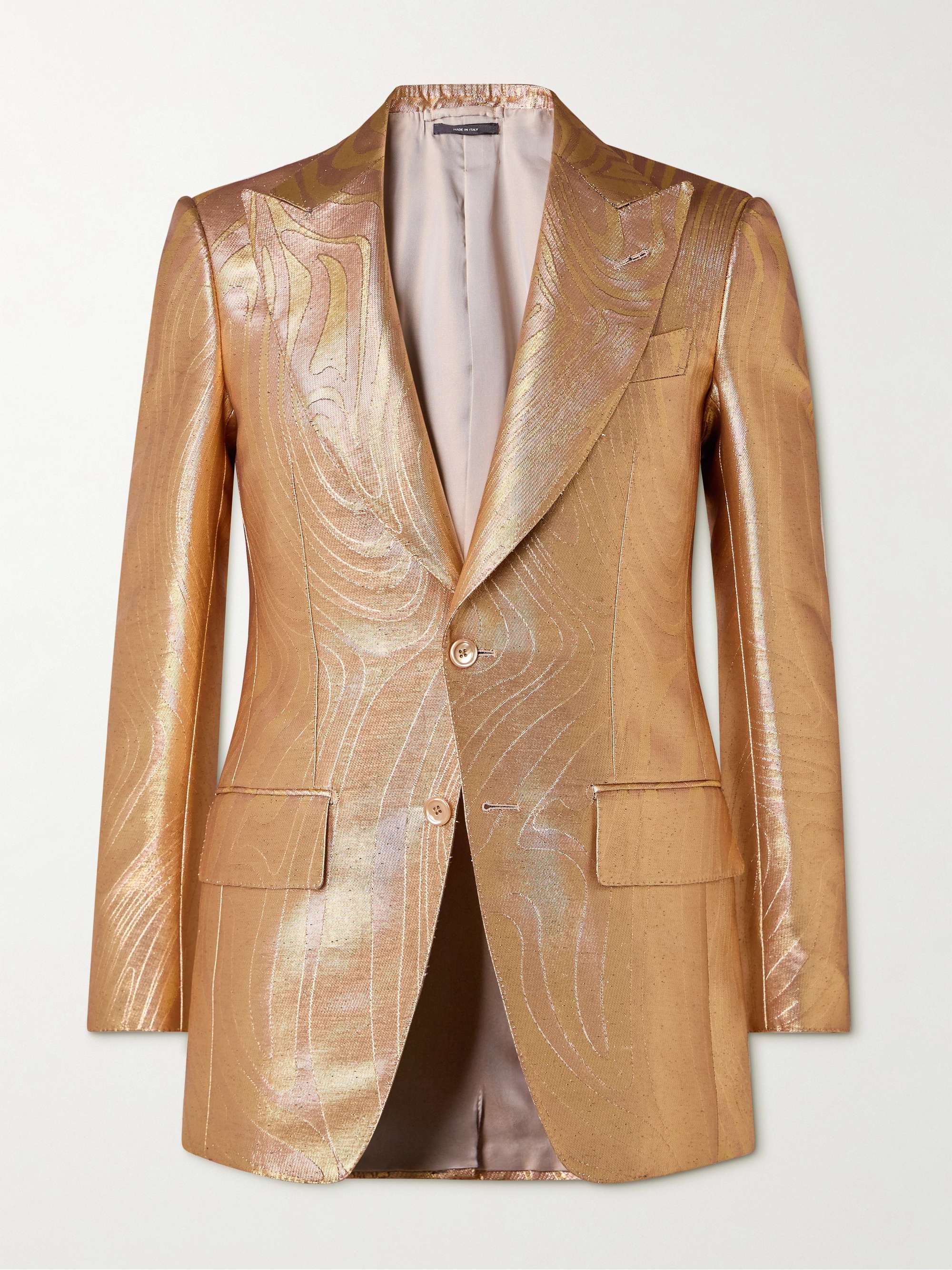Dyllan Dupioni-Jacquard Suit Jacket view