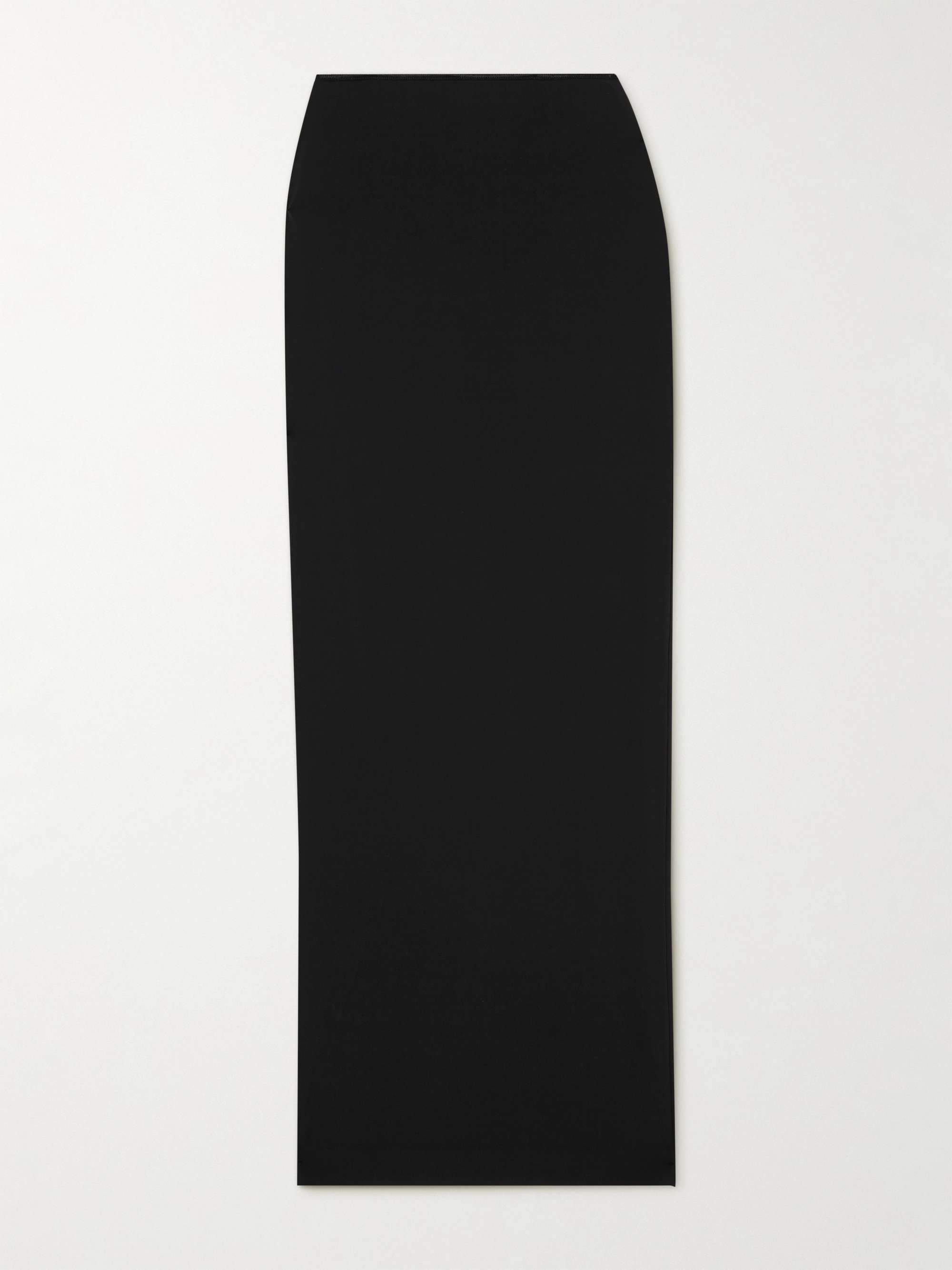 Emma matte stretch-jersey maxi skirt view