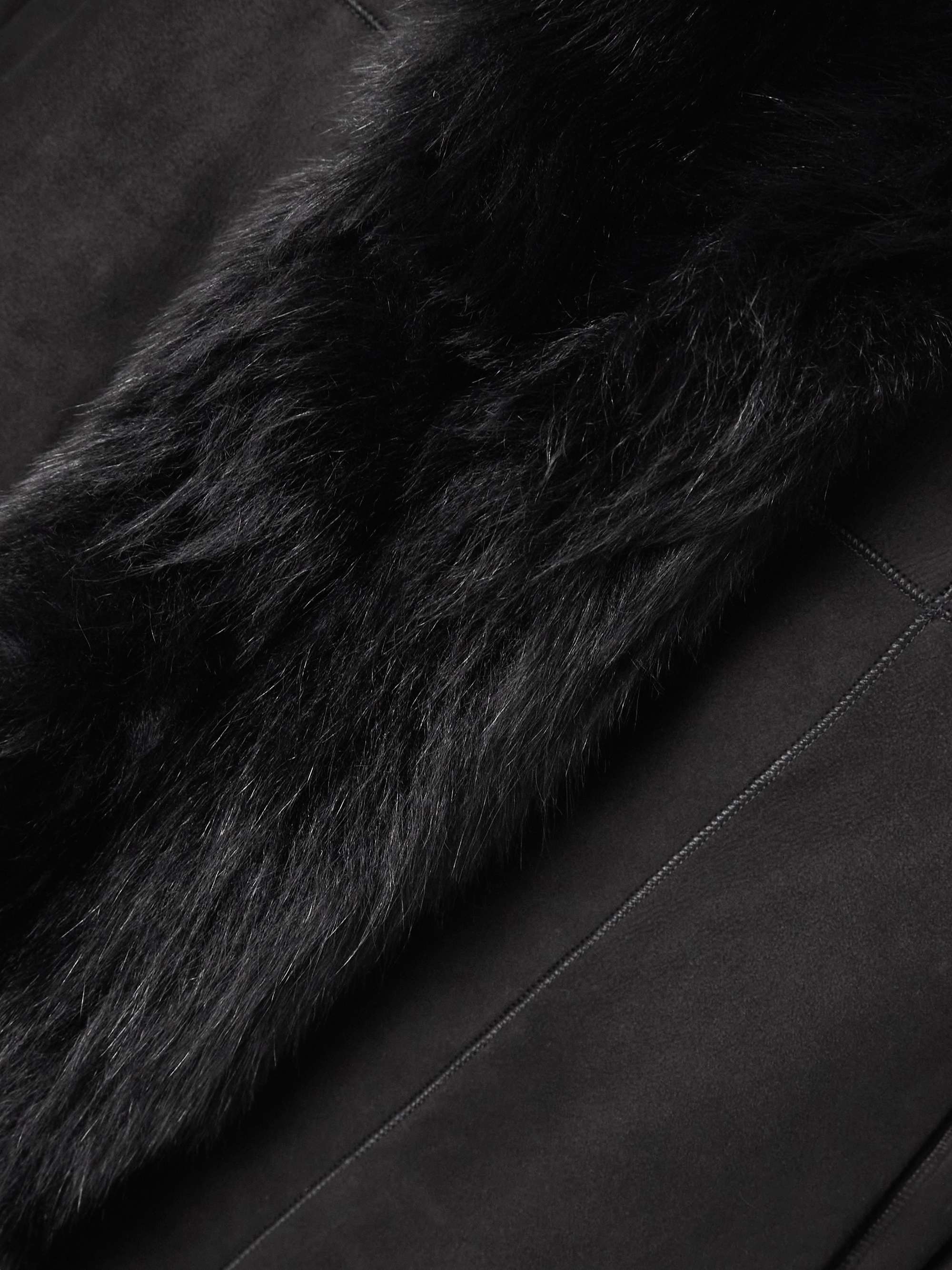 Marlene shearling coat view