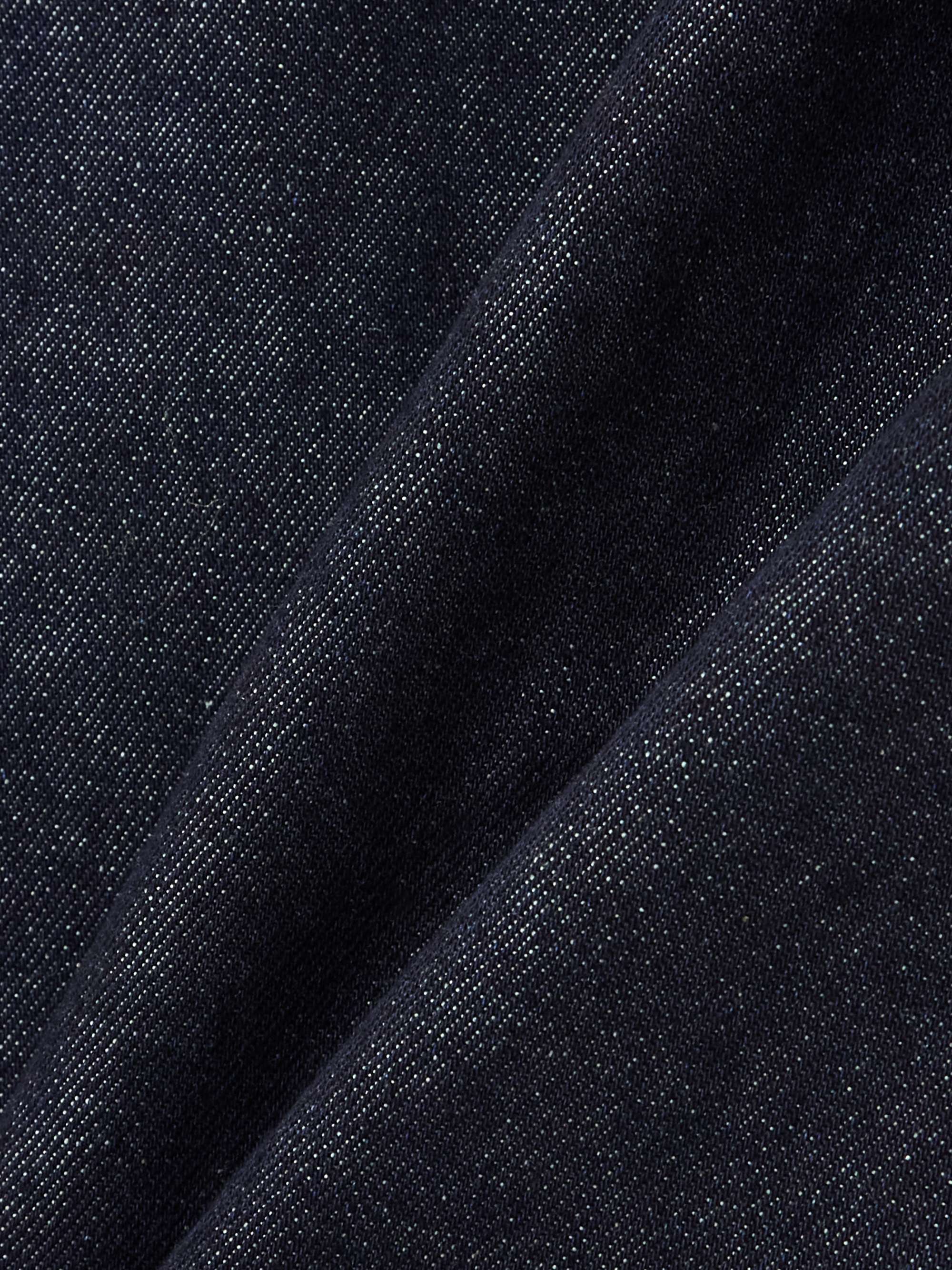Stretch-denim skirt view