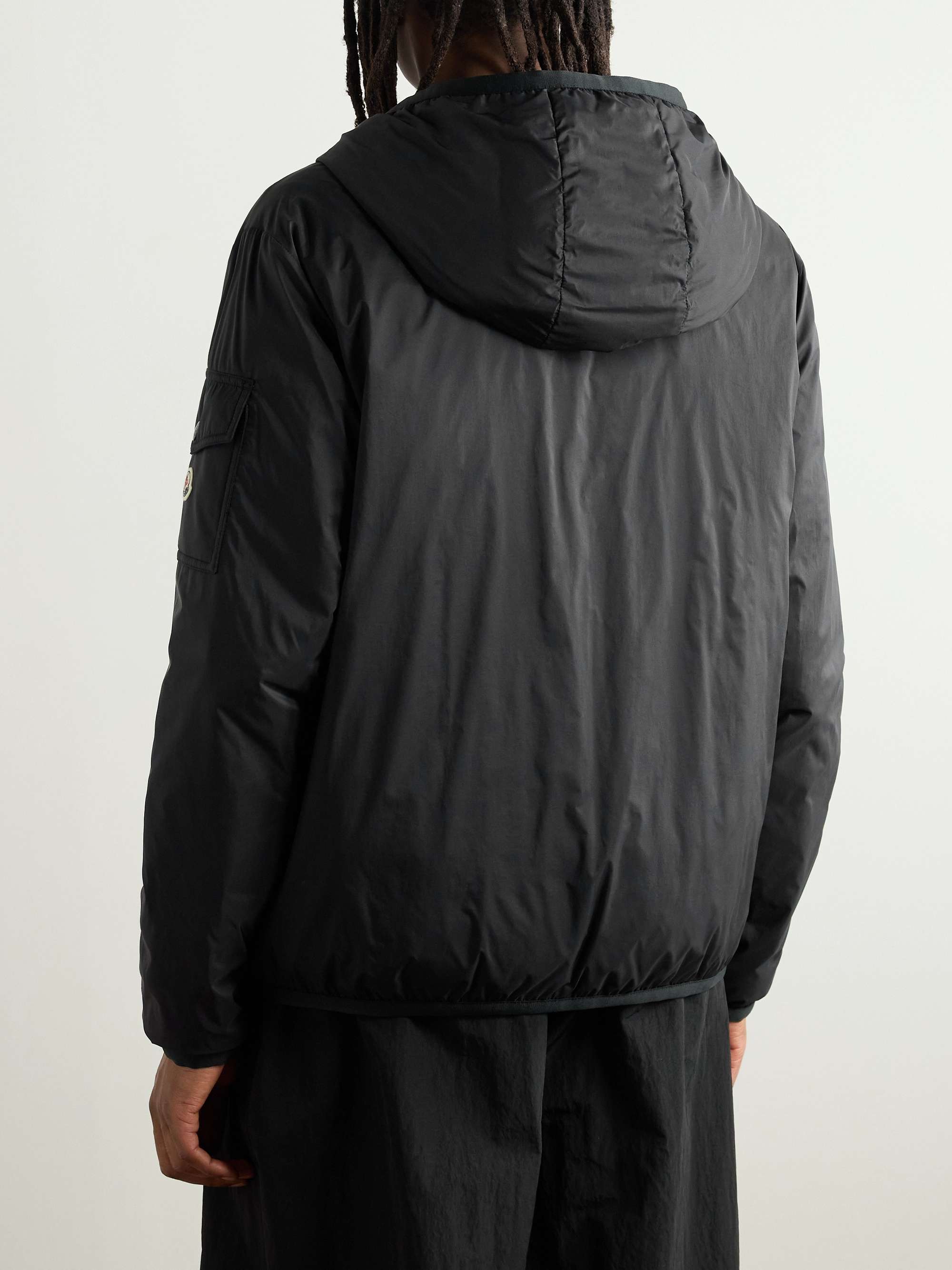 Monteynard Logo-Appliquéd Nylon Hooded Down Jacket view
