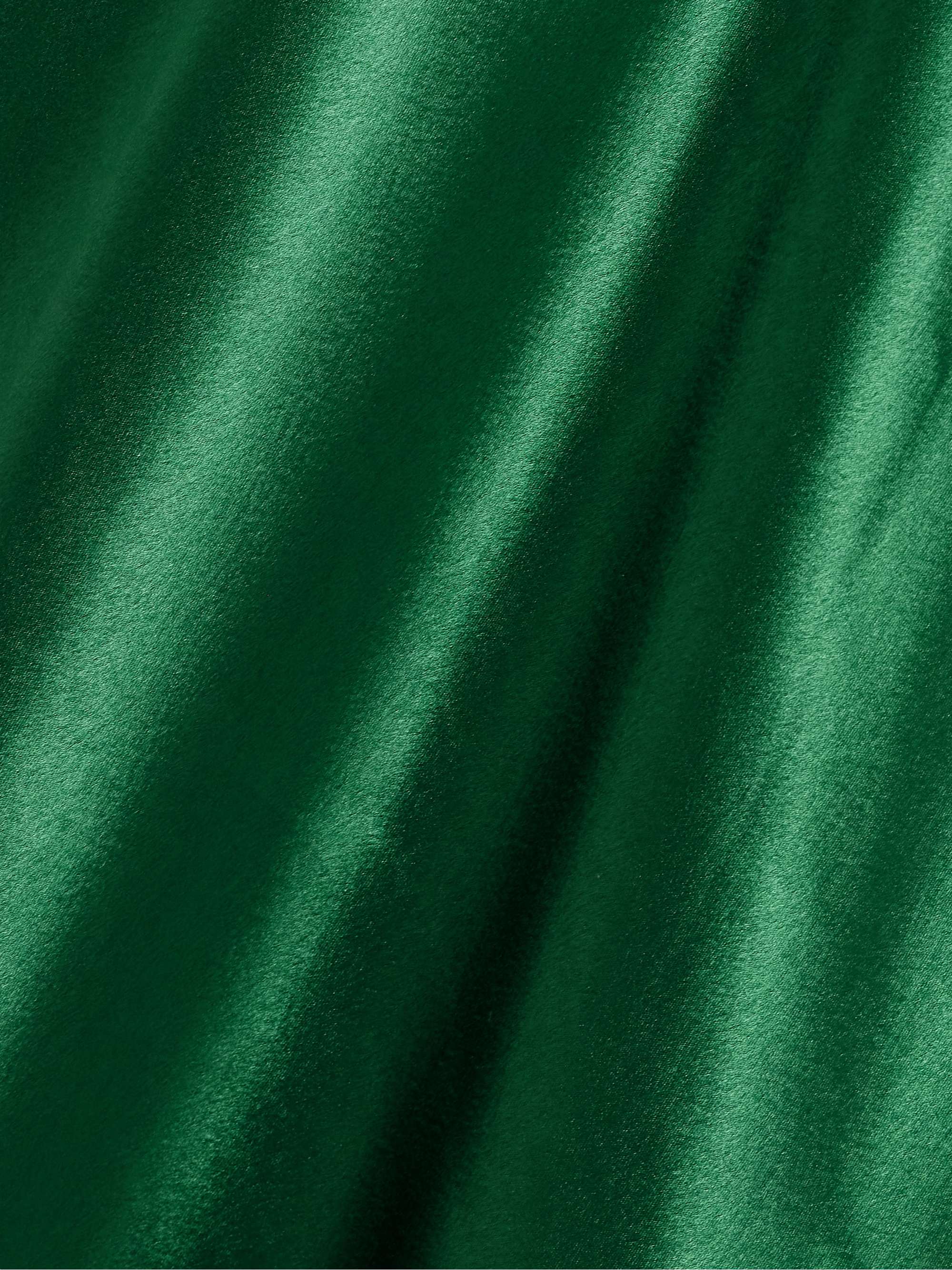 Lisbet satin midi dress view