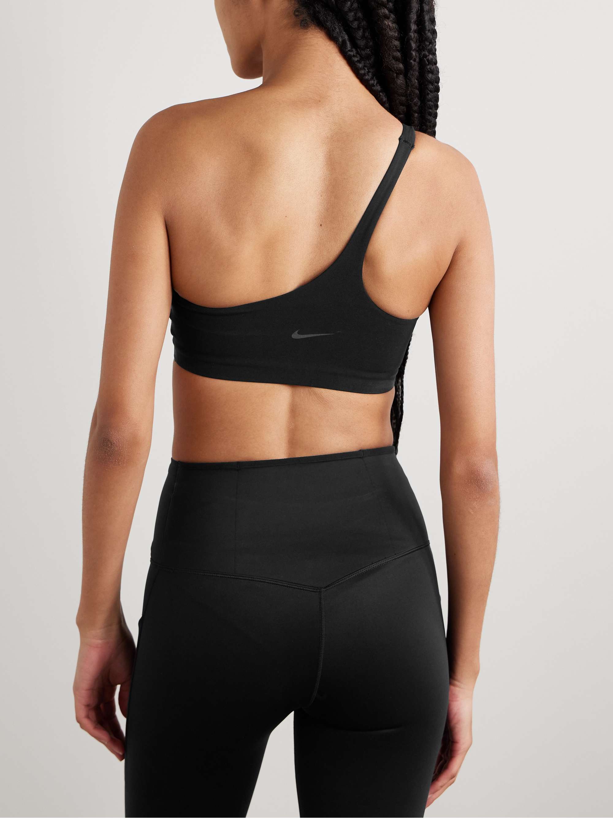 Zenvy one-shoulder Dri-FIT sports bra view