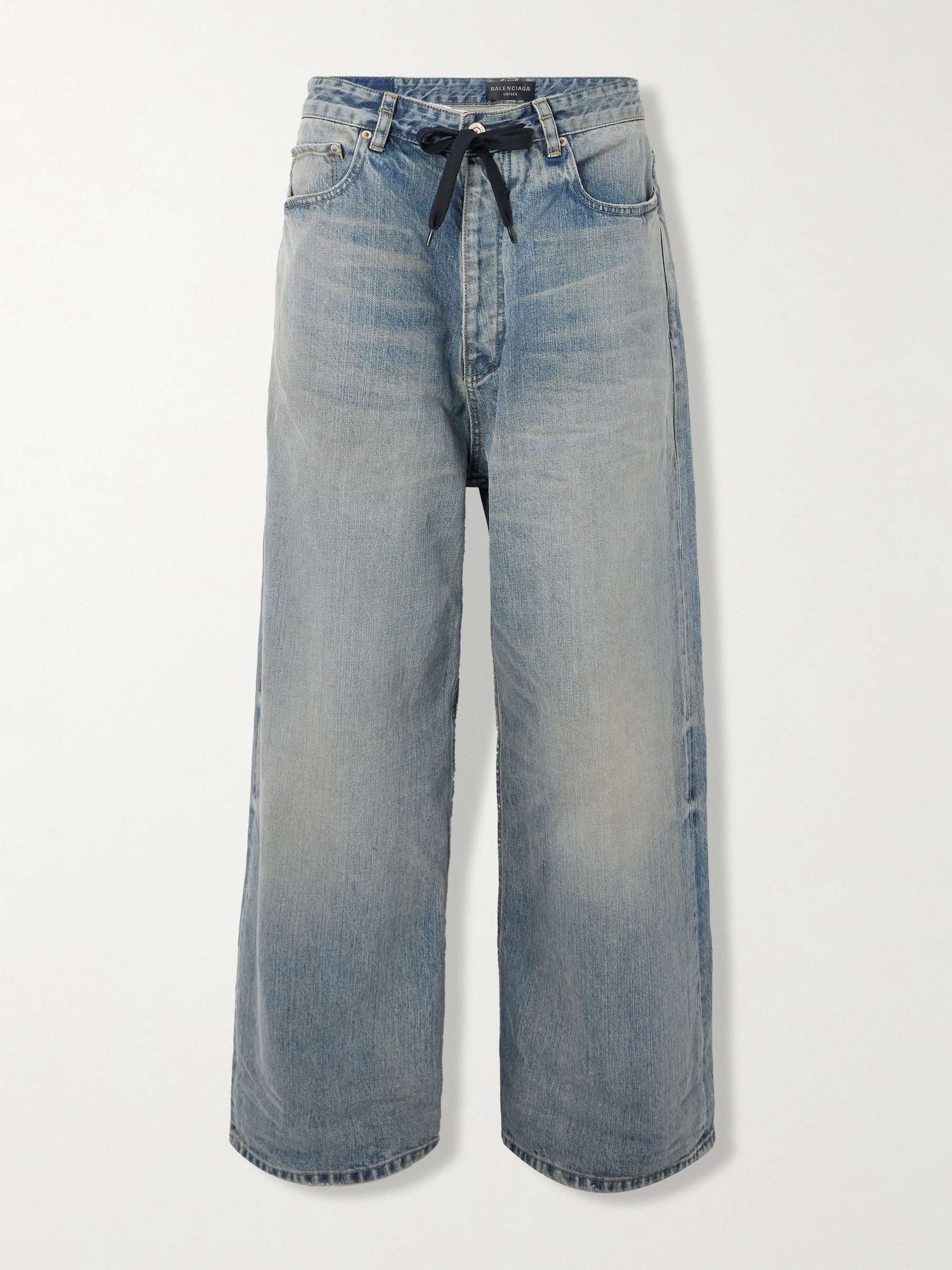 Distressed jeans view