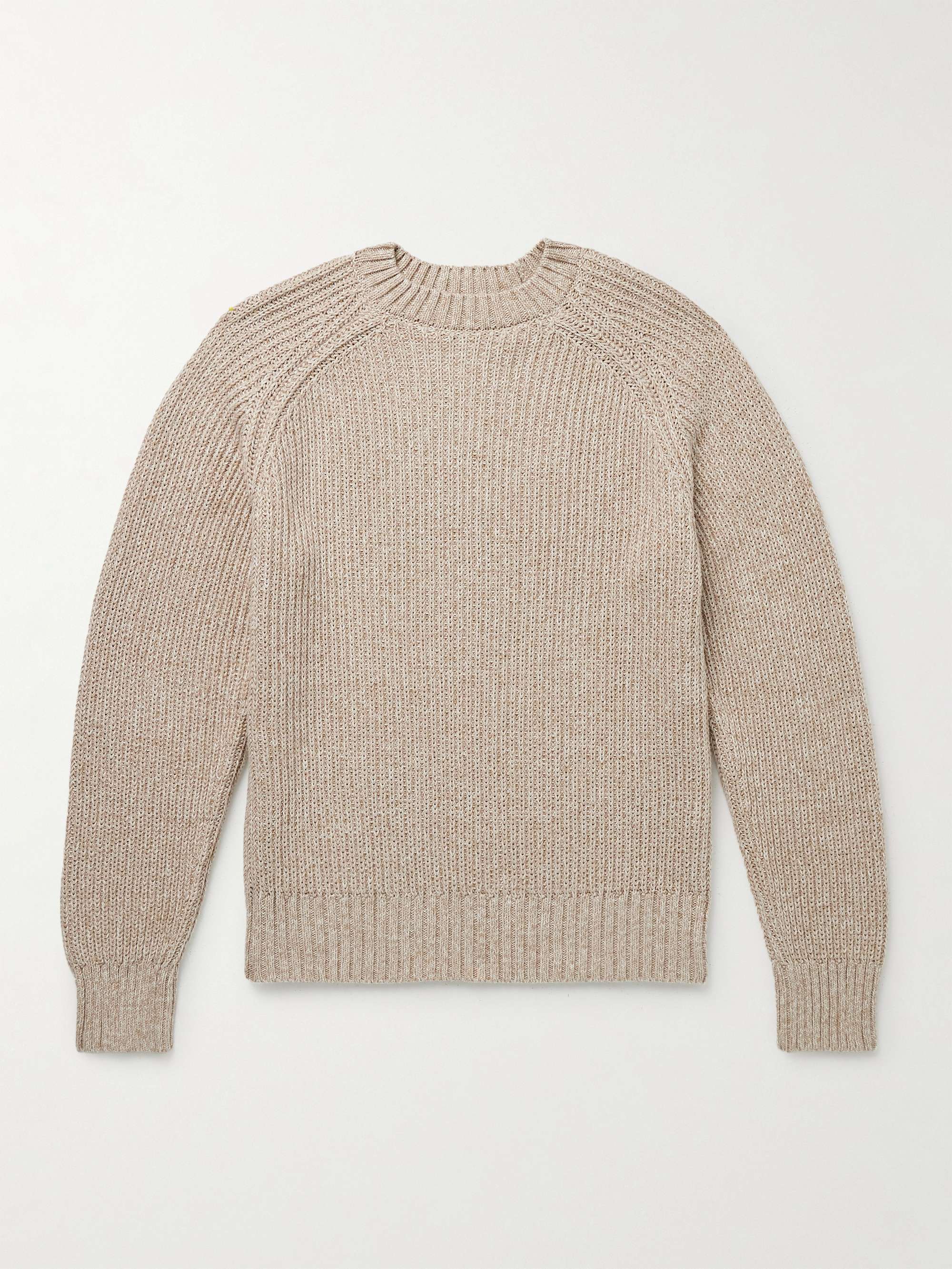 Ray Ribbed Organic Cotton Sweater view