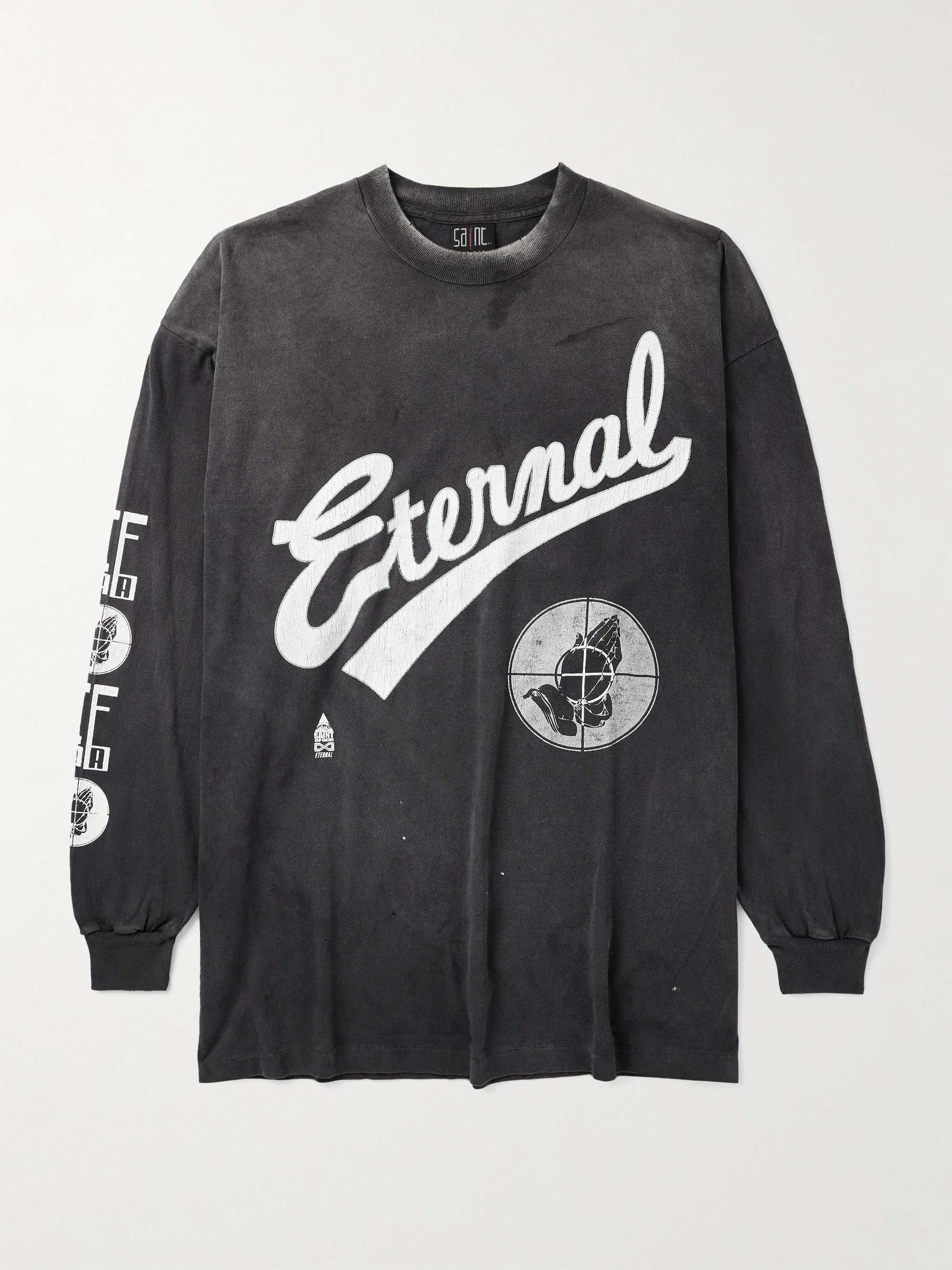 + Fear of God Logo-Print Cotton-Jersey T-Shirt view