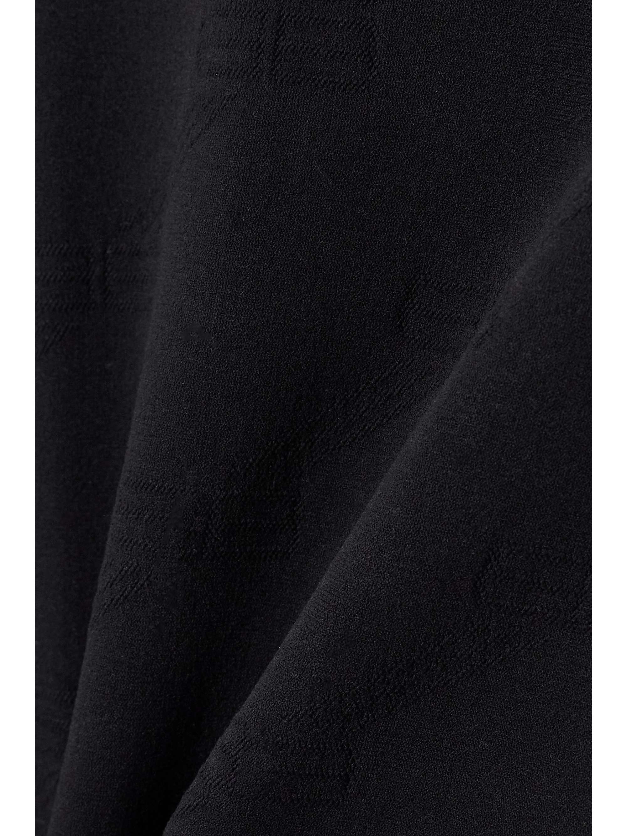 Cropped stretch jacquard stretch-knit T-shirt view