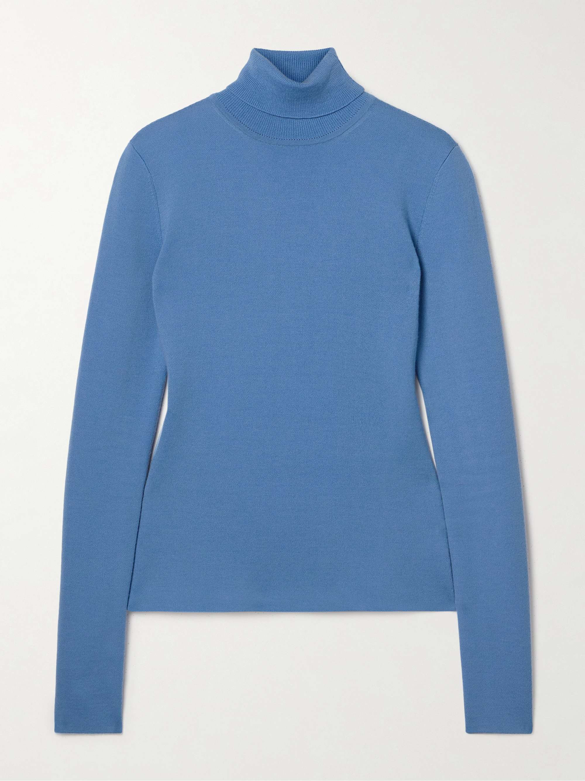 May wool and cashmere-blend turtleneck sweater view