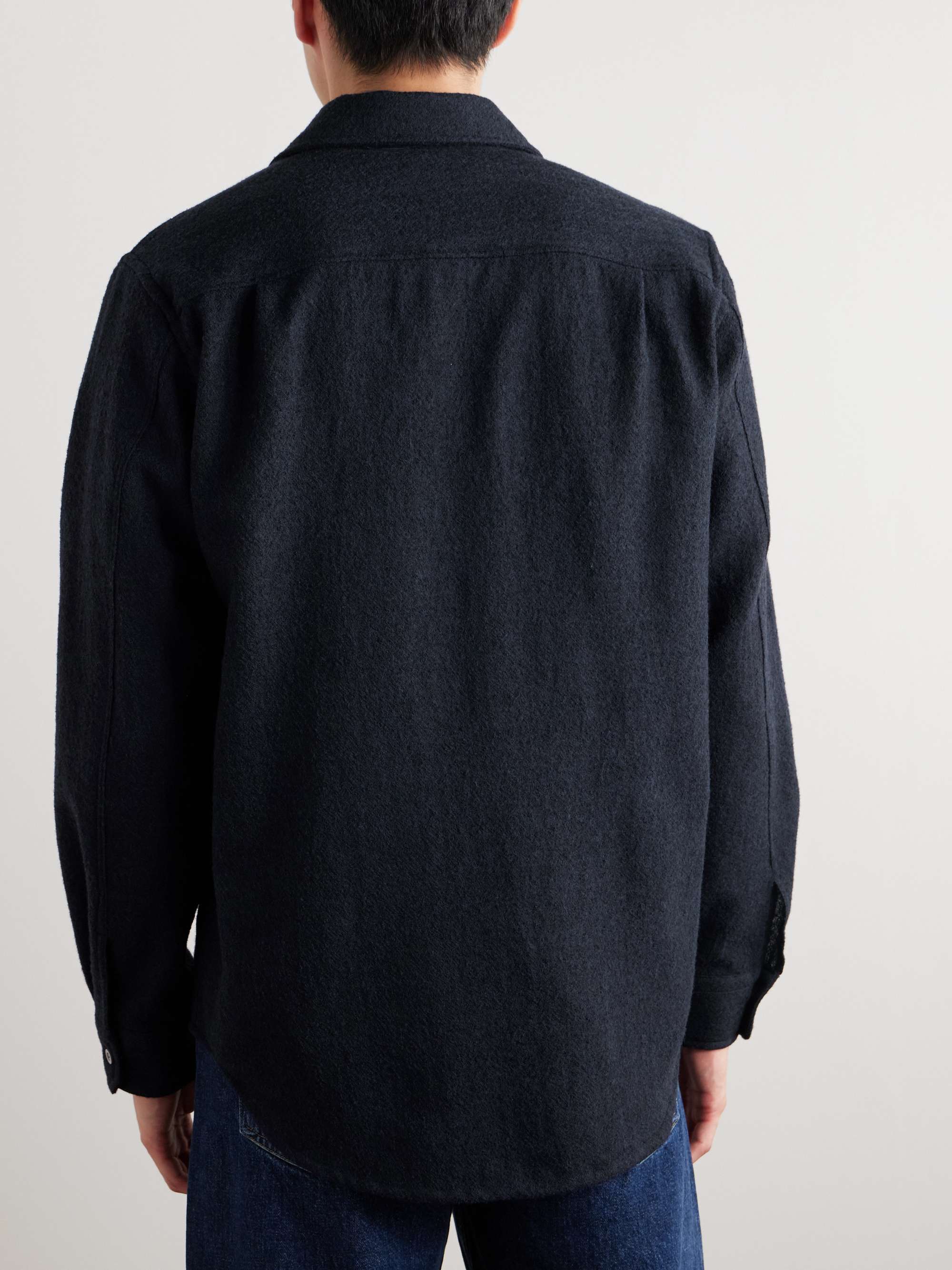 Brushed-Wool Shirt view