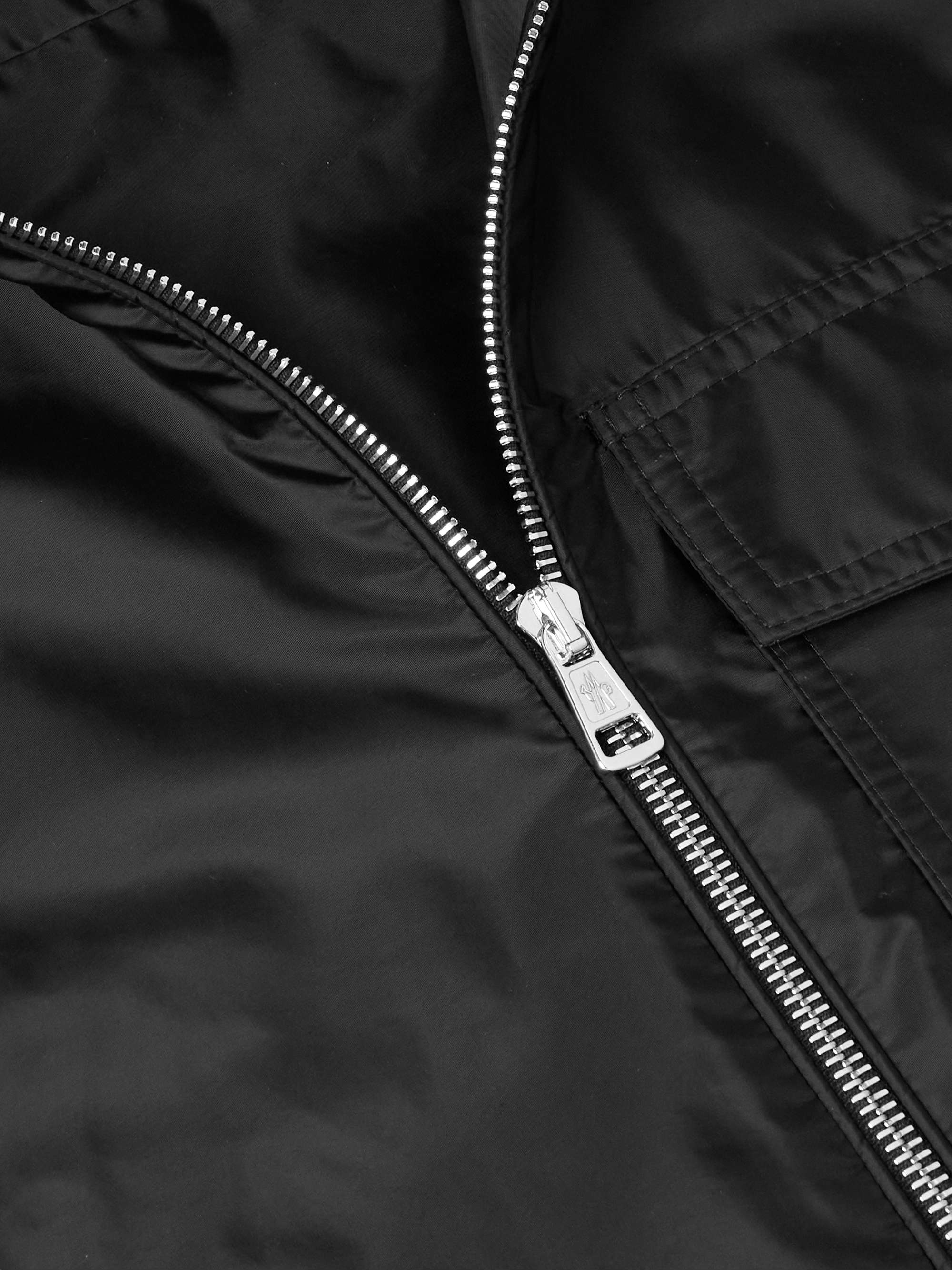 Logo-Appliquéd Nylon Overshirt view