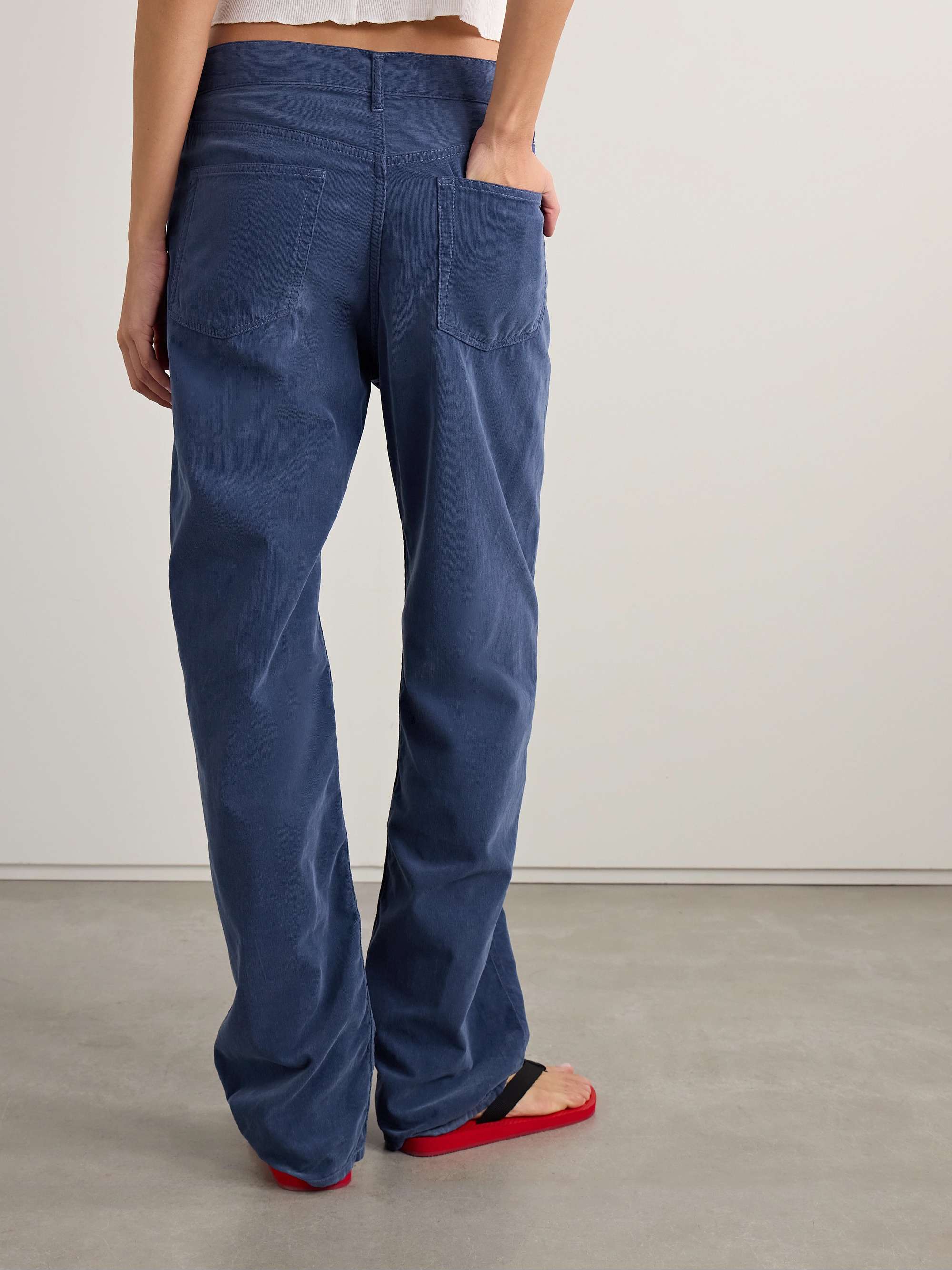 Tarley cotton-corduroy wide-leg pants view