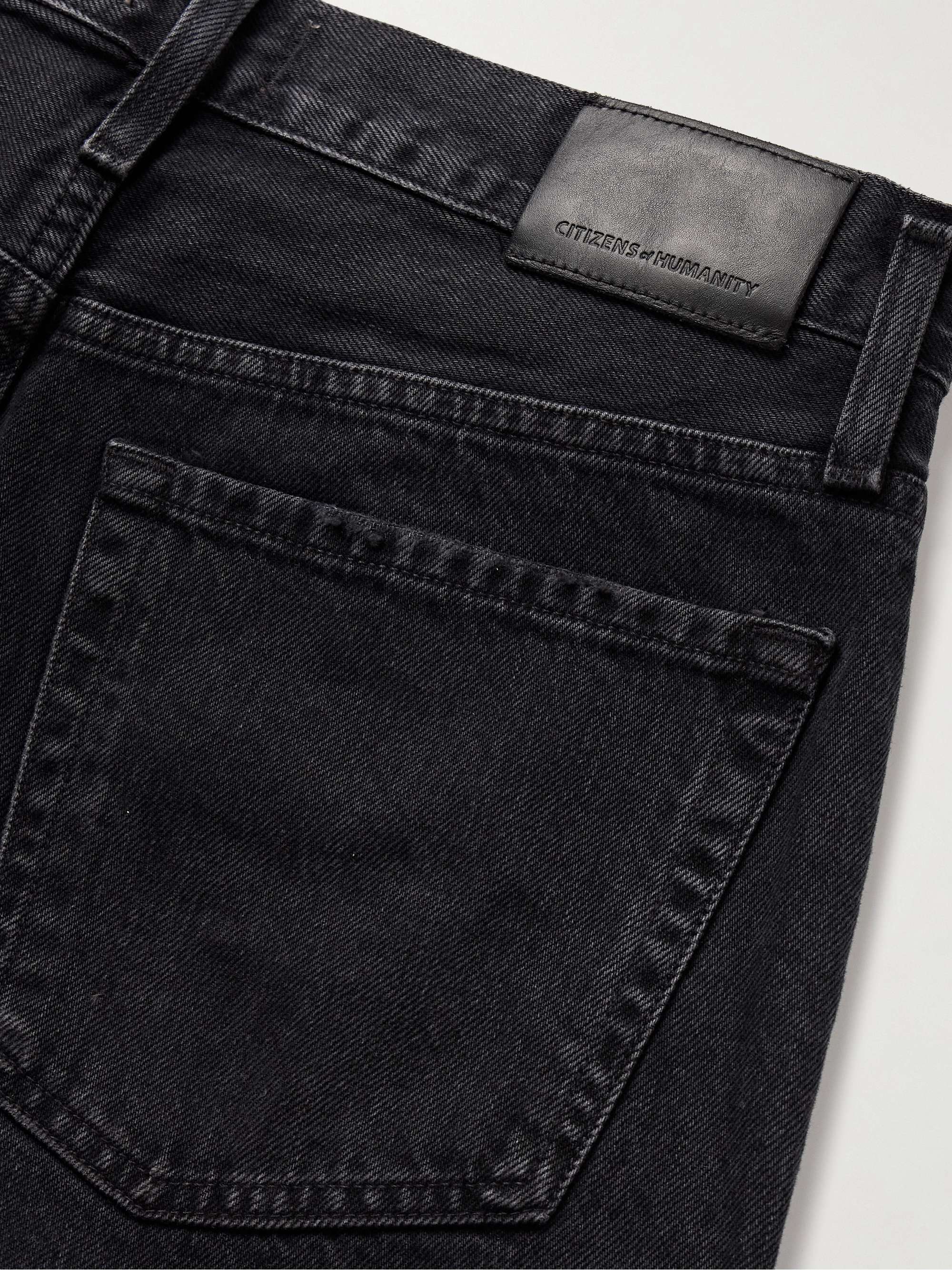 Miro mid-rise barrel-leg jeans view