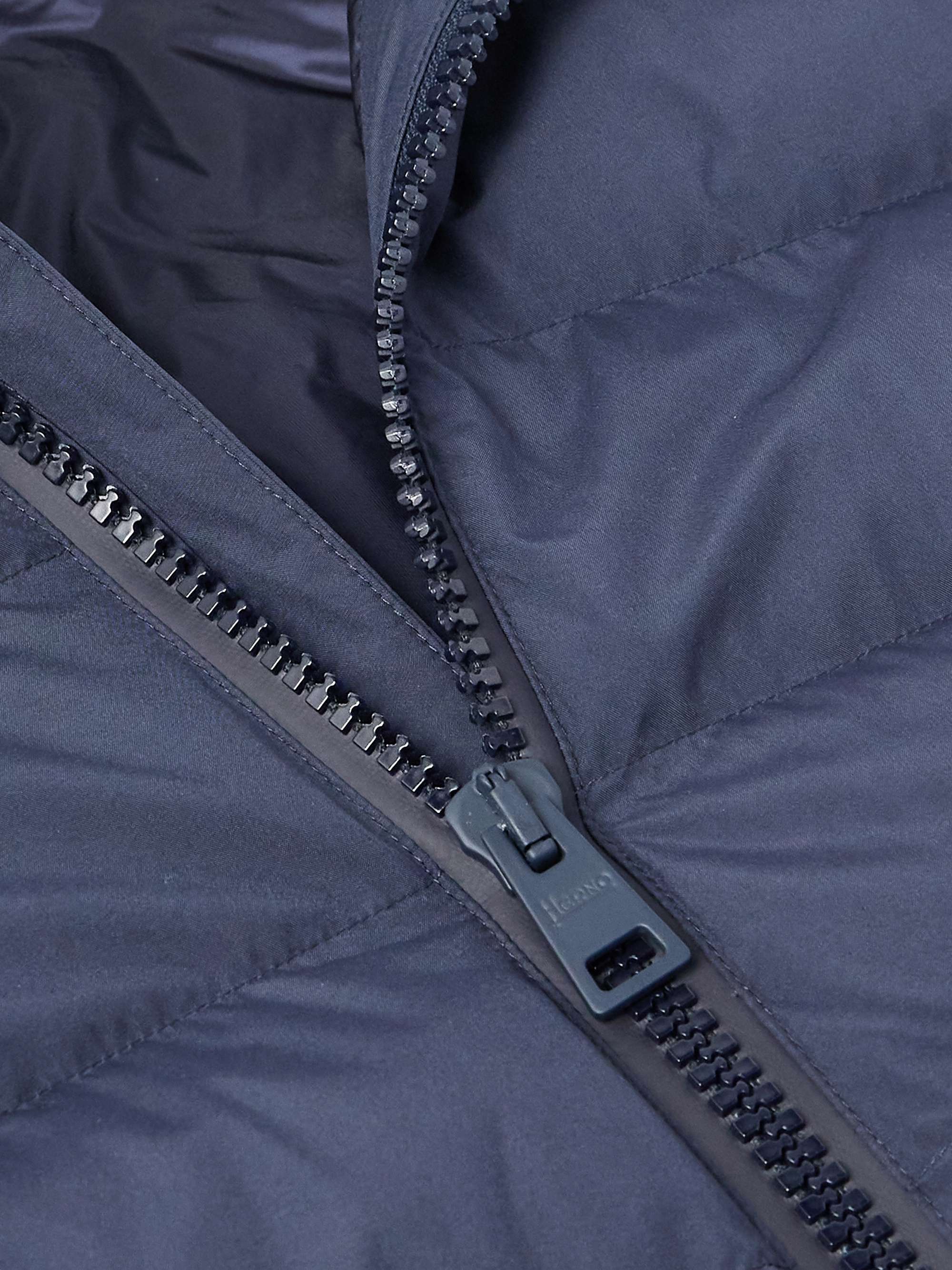 Laminar Quilted GORE‑TEX INFINIUM™ WINDSTOPPER® Hooded Down Jacket view