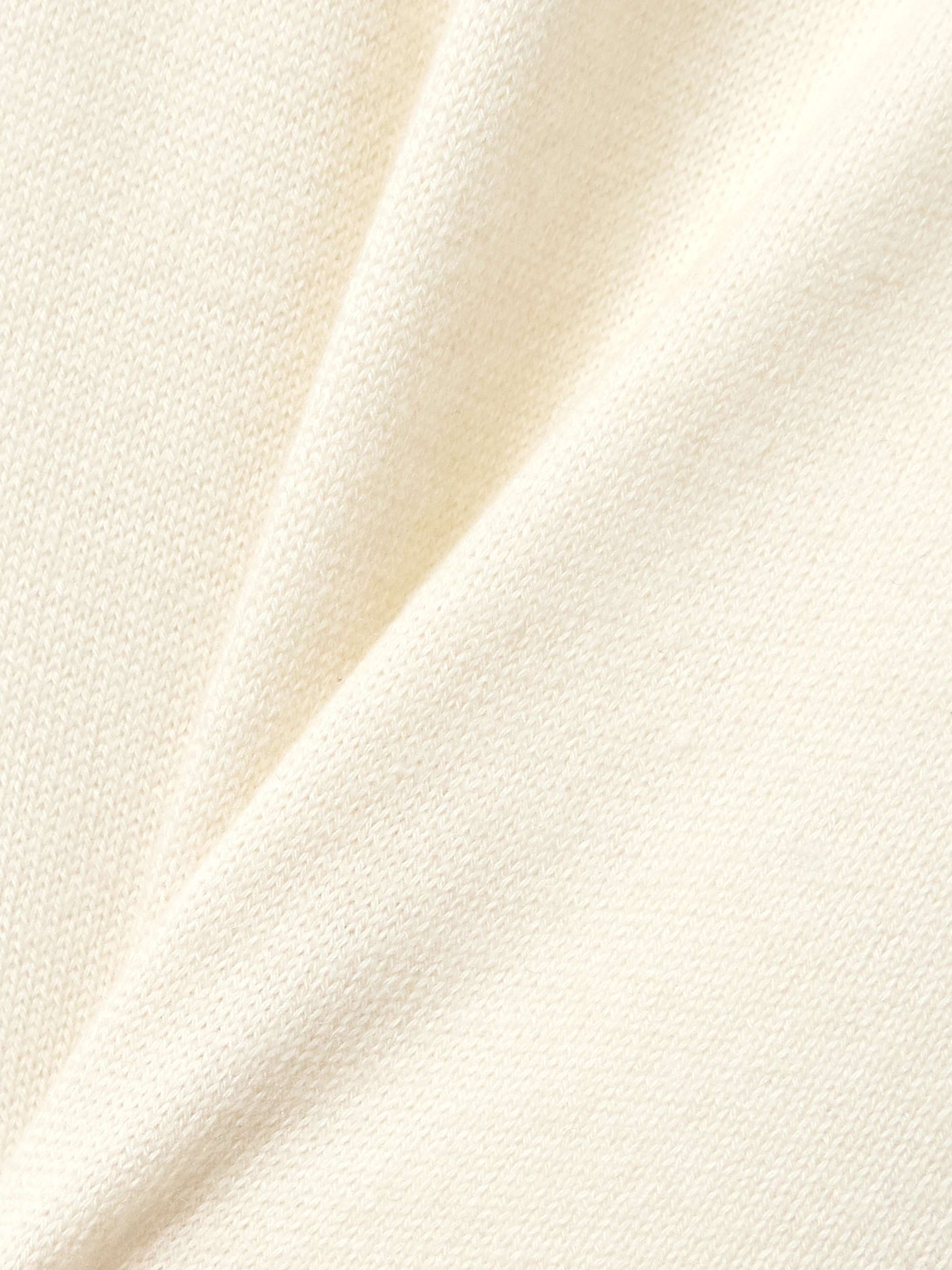 Cashmere tapered track pants view