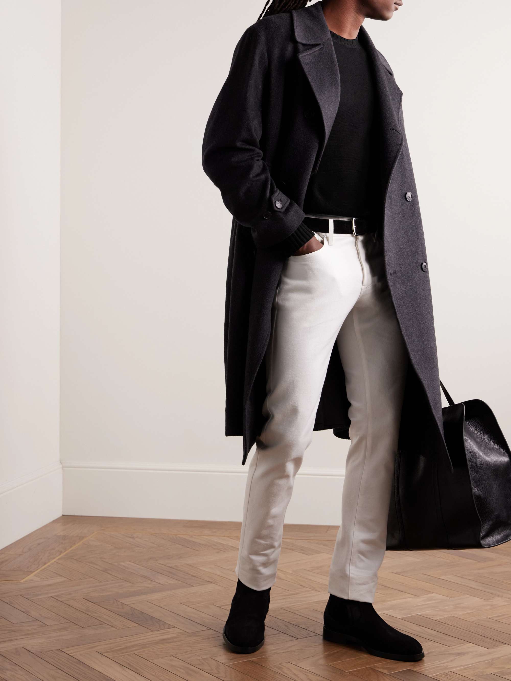 Gio Slim-Fit Cotton Sweater view