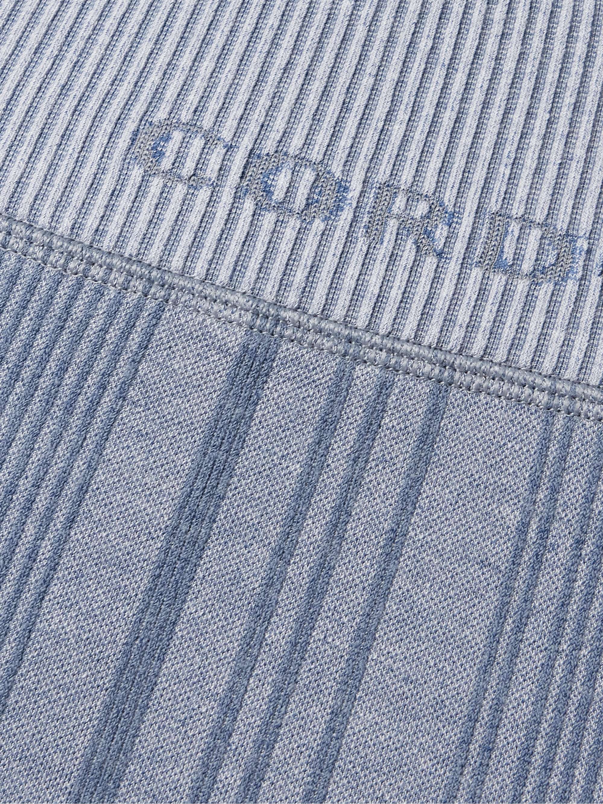 Sol striped stretch-jersey leggings view