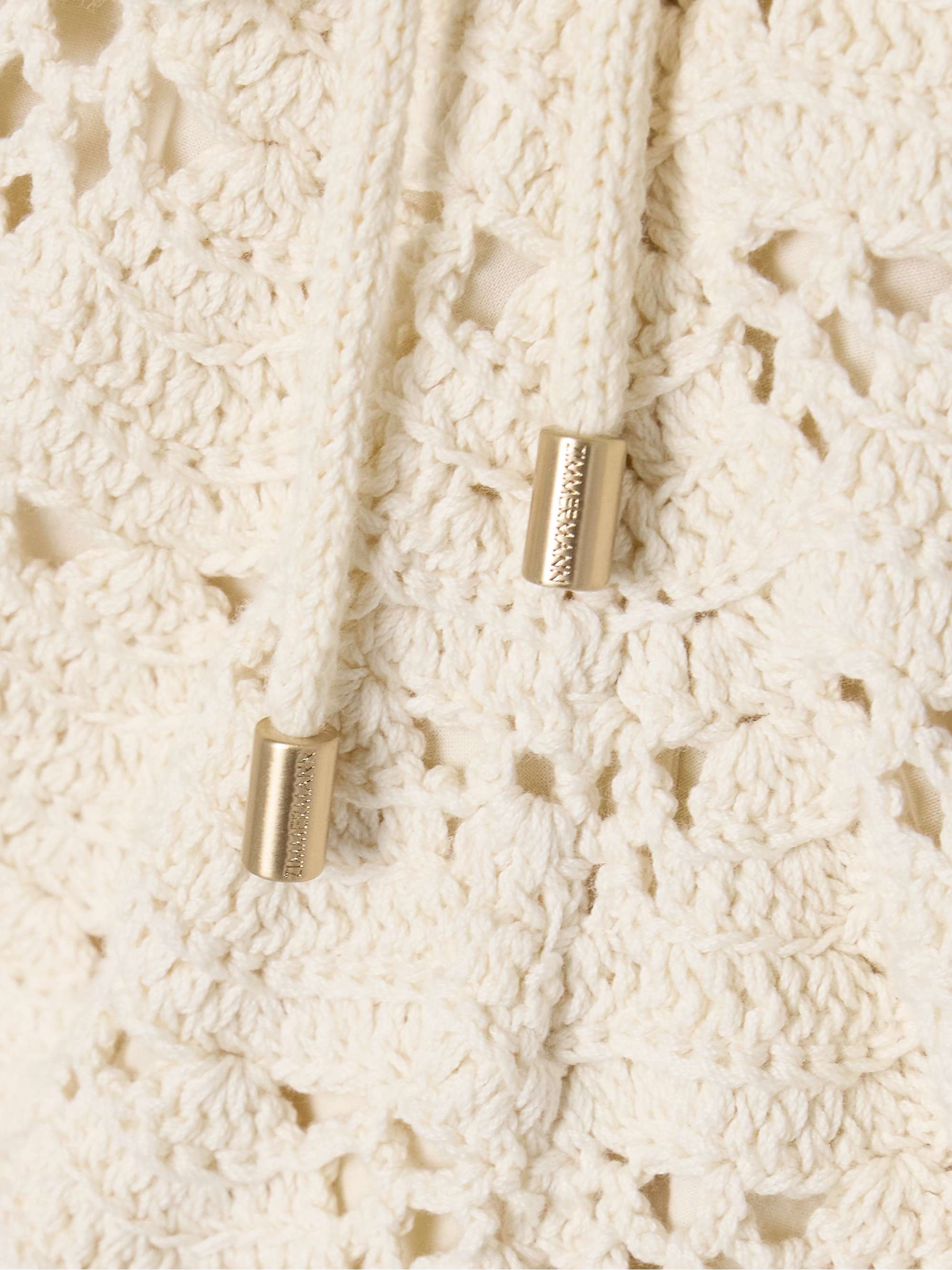 Rhiannon crocheted cotton shorts view