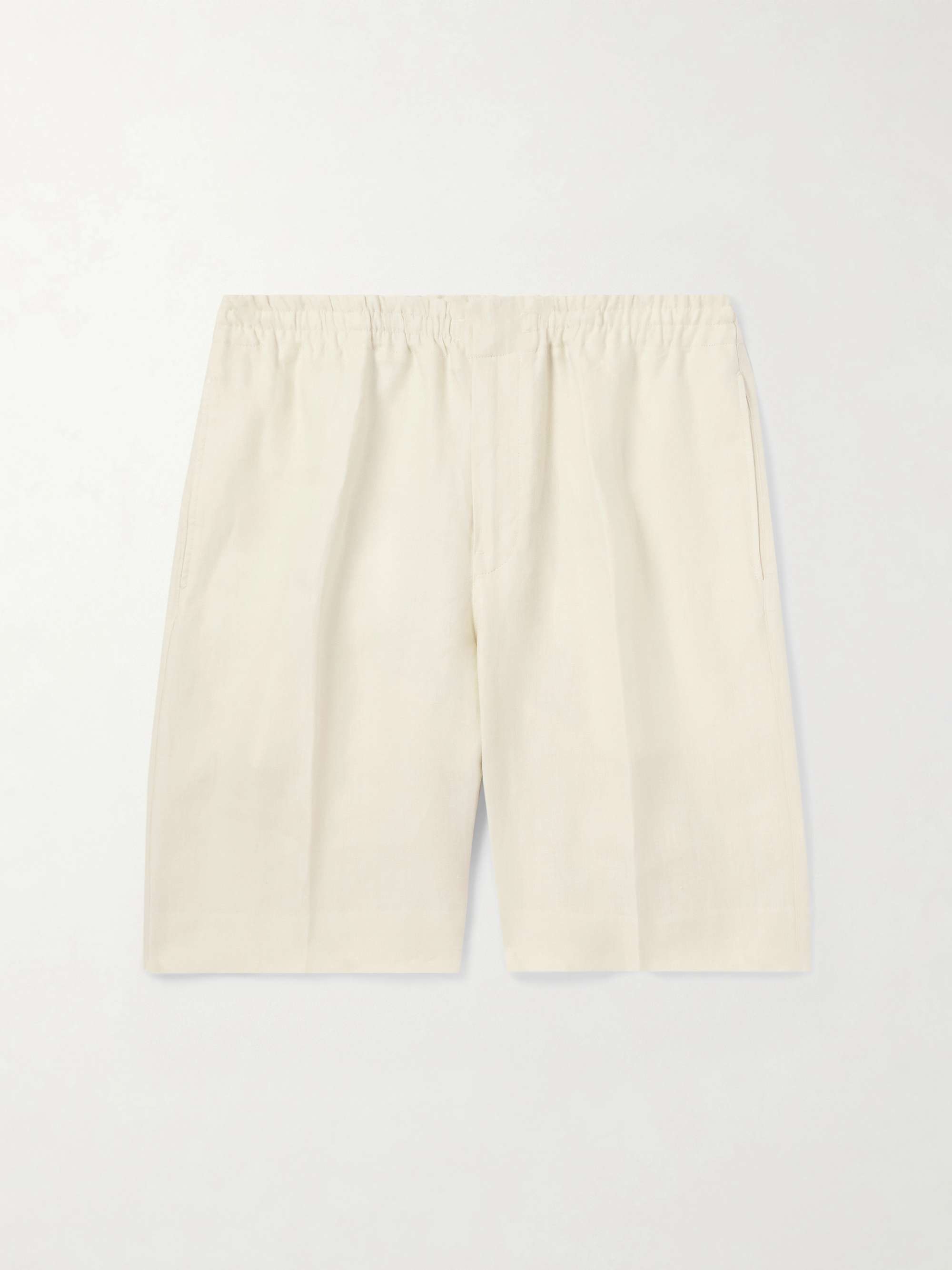 Straight-Leg Oasi Linen Shorts view