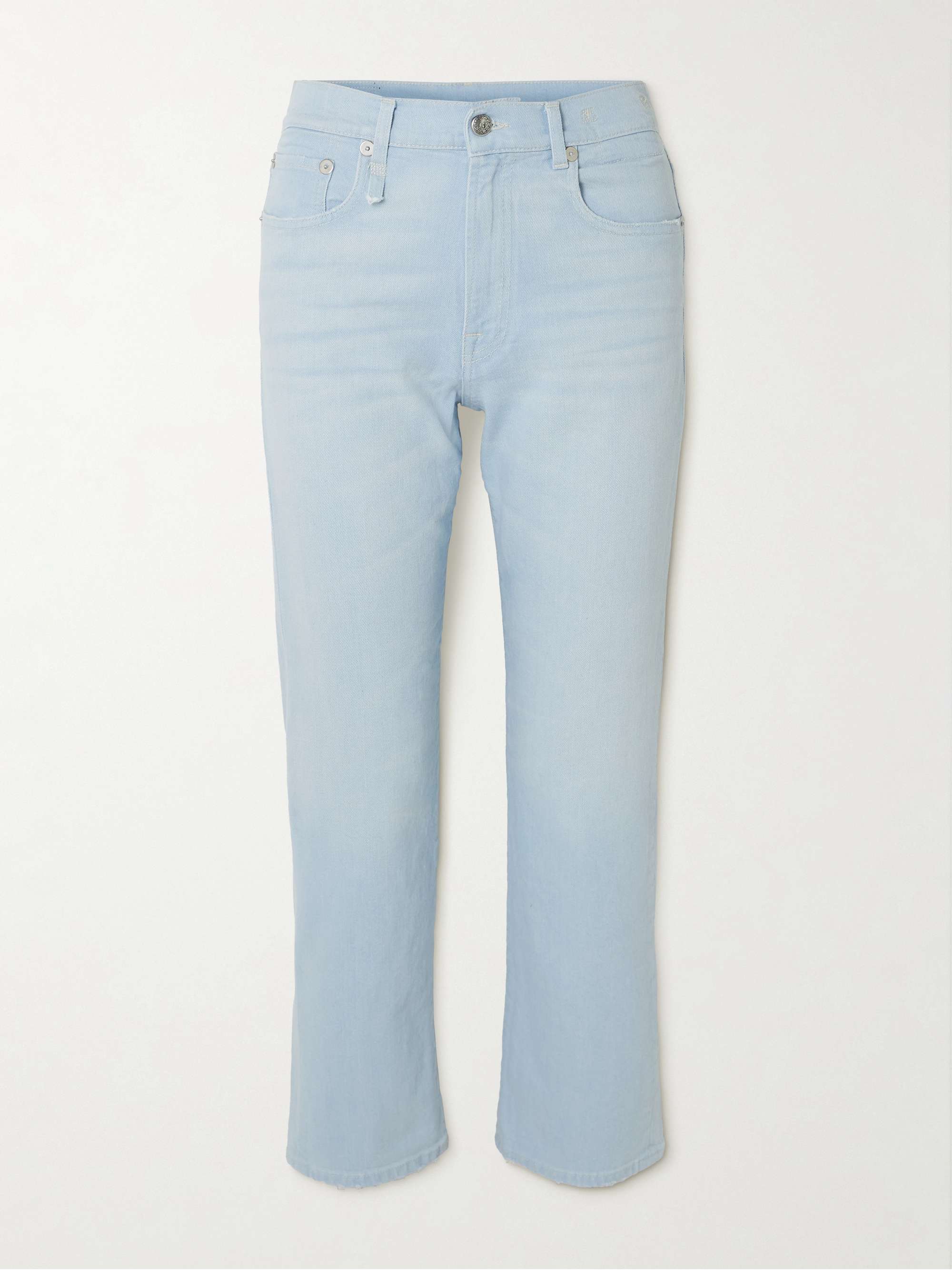 Romeo cropped high-rise slim-leg jeans view