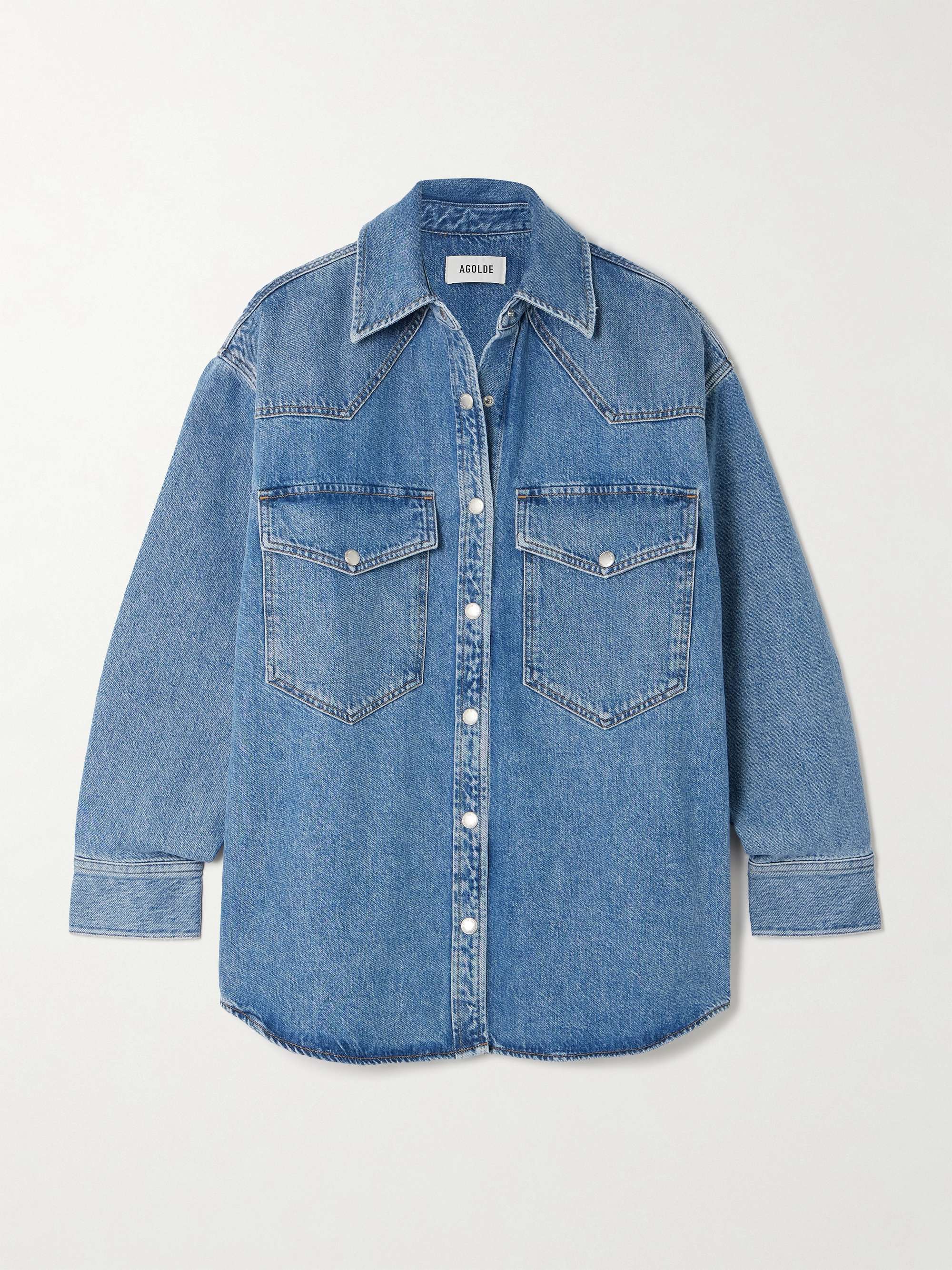 Lotta organic denim shirt view