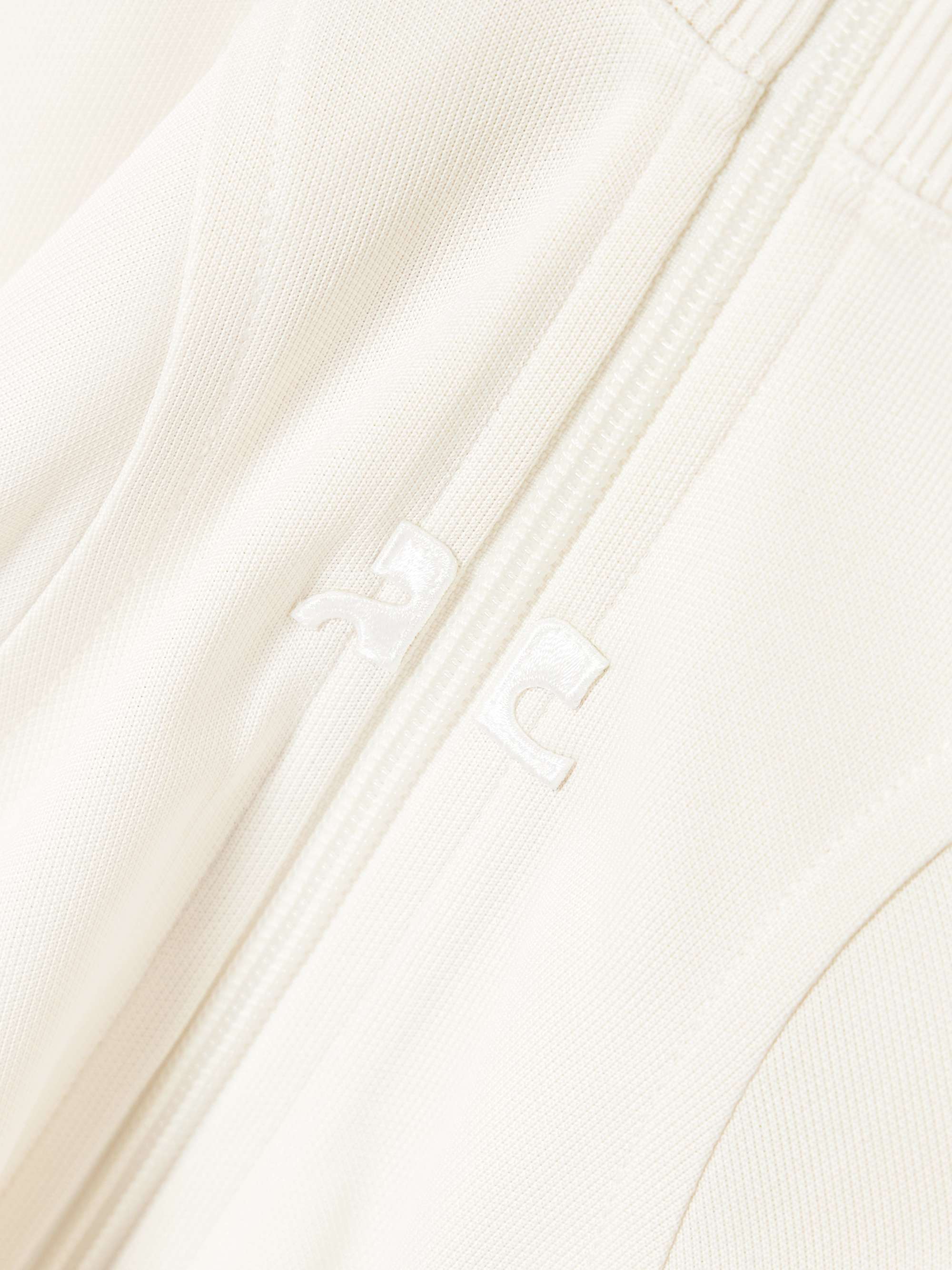 Interlock appliquéd jersey track jacket view