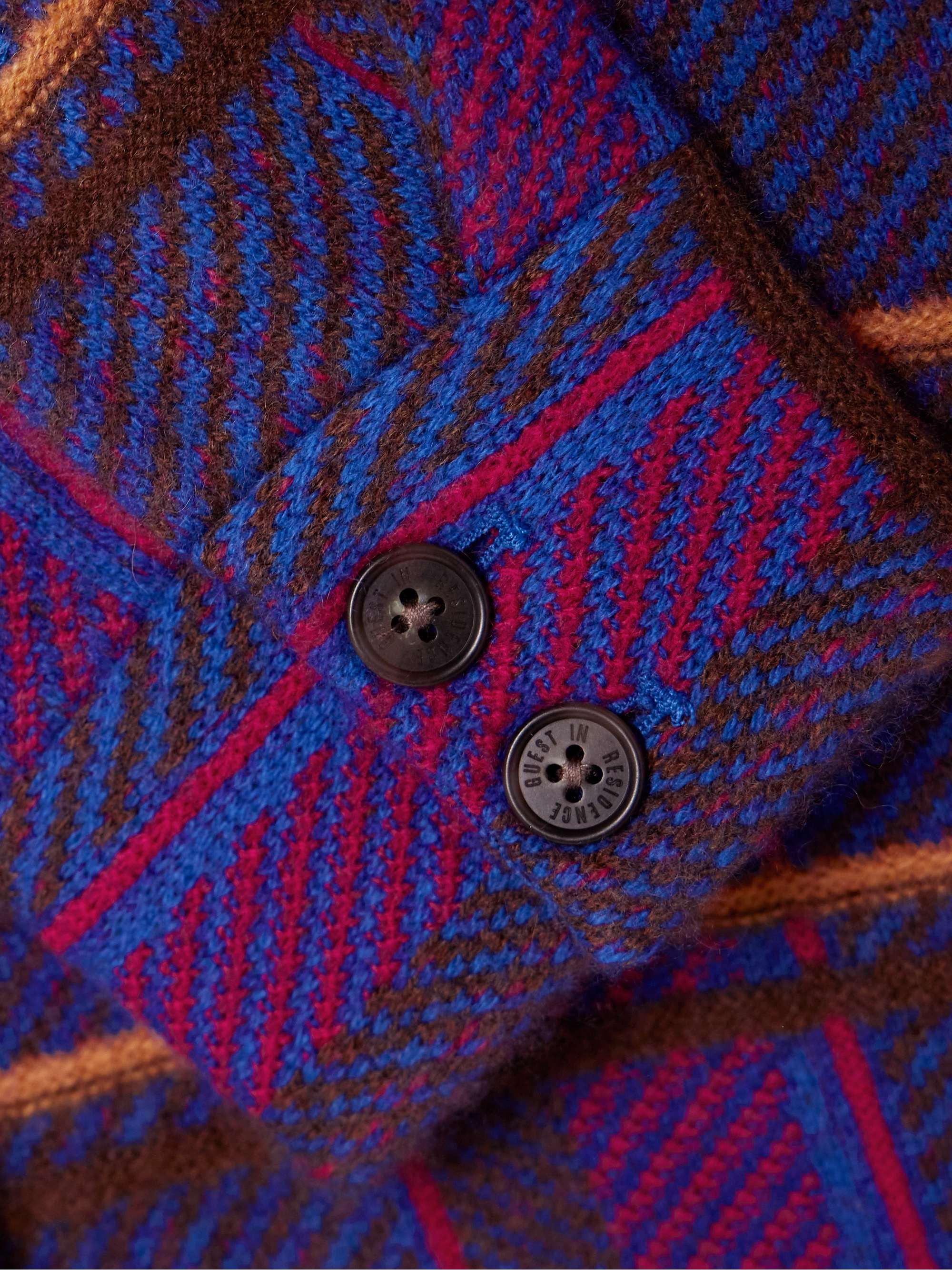 Dylan checked cashmere jacket view