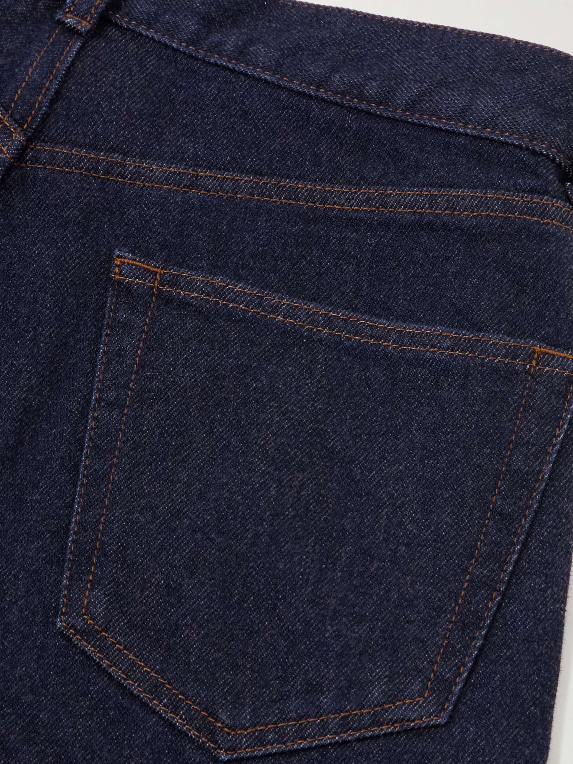 Berty mid-rise straight-leg jeans view