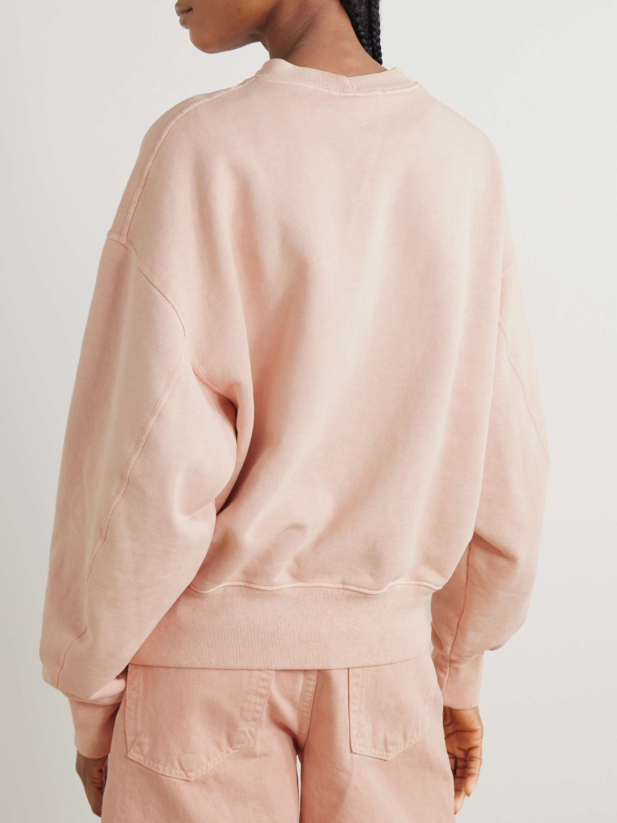 Cinch cotton-jersey sweatshirt view