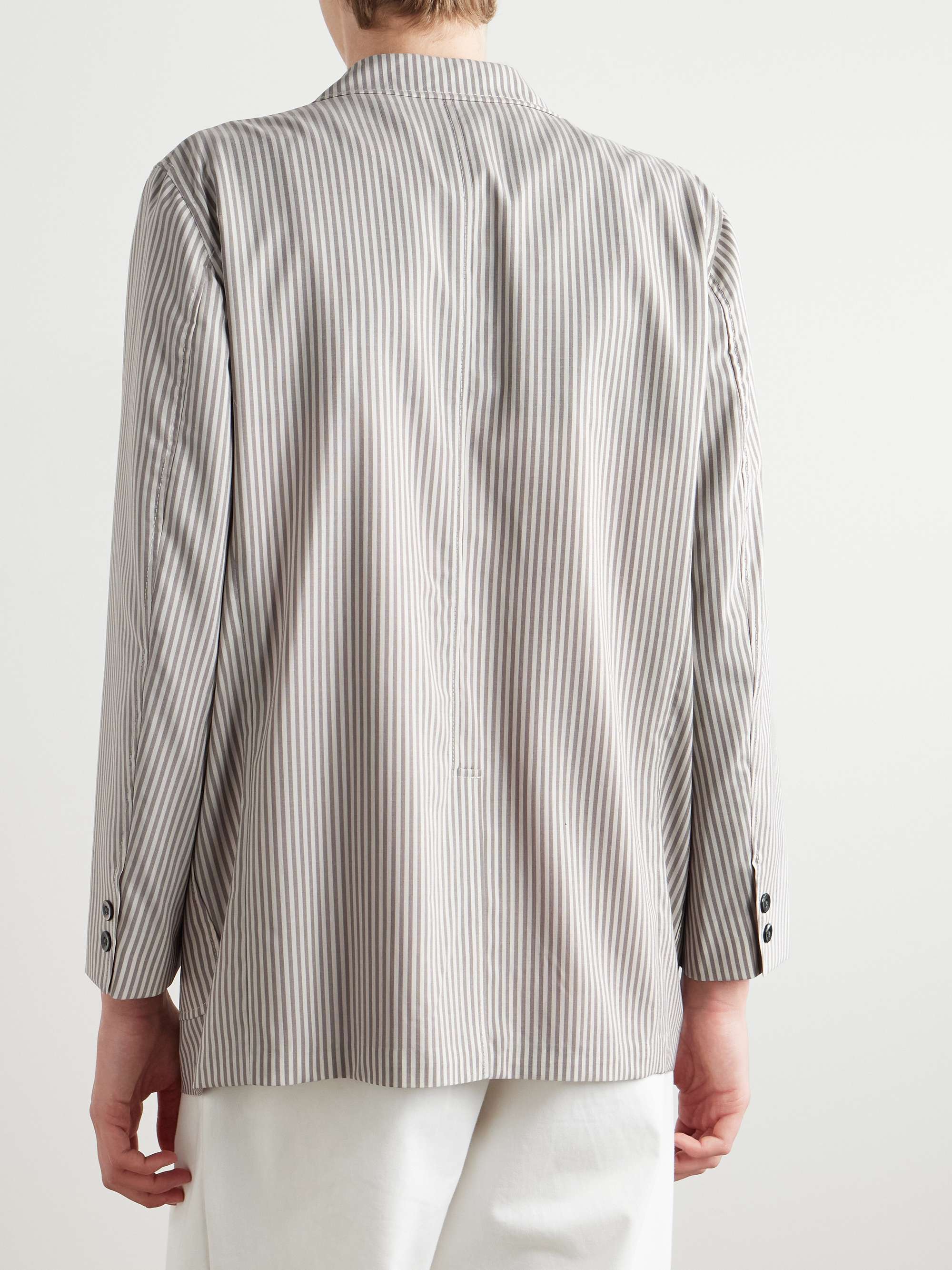 3B Striped Wool Blazer view
