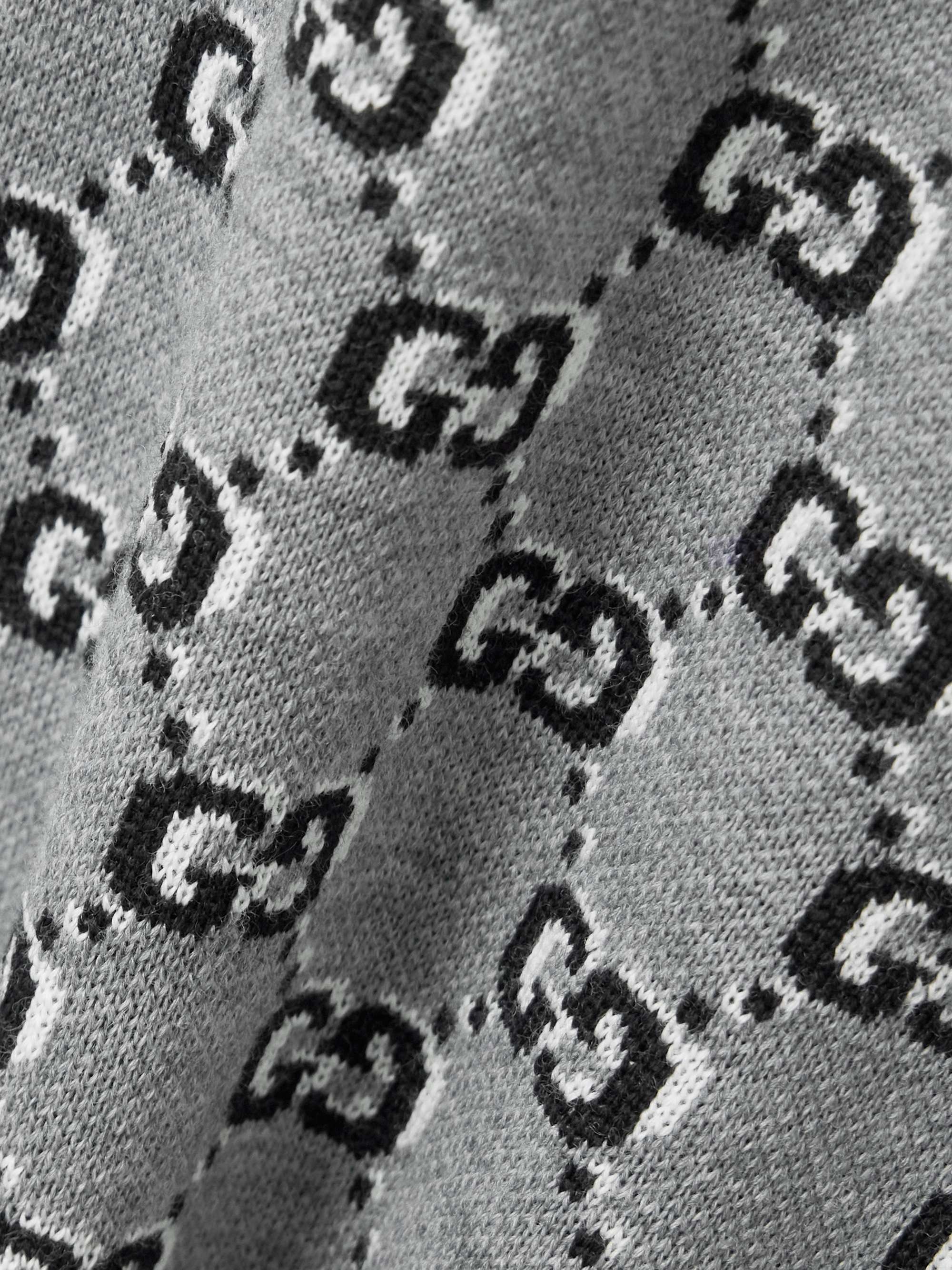 Wool-jacquard mini dress view