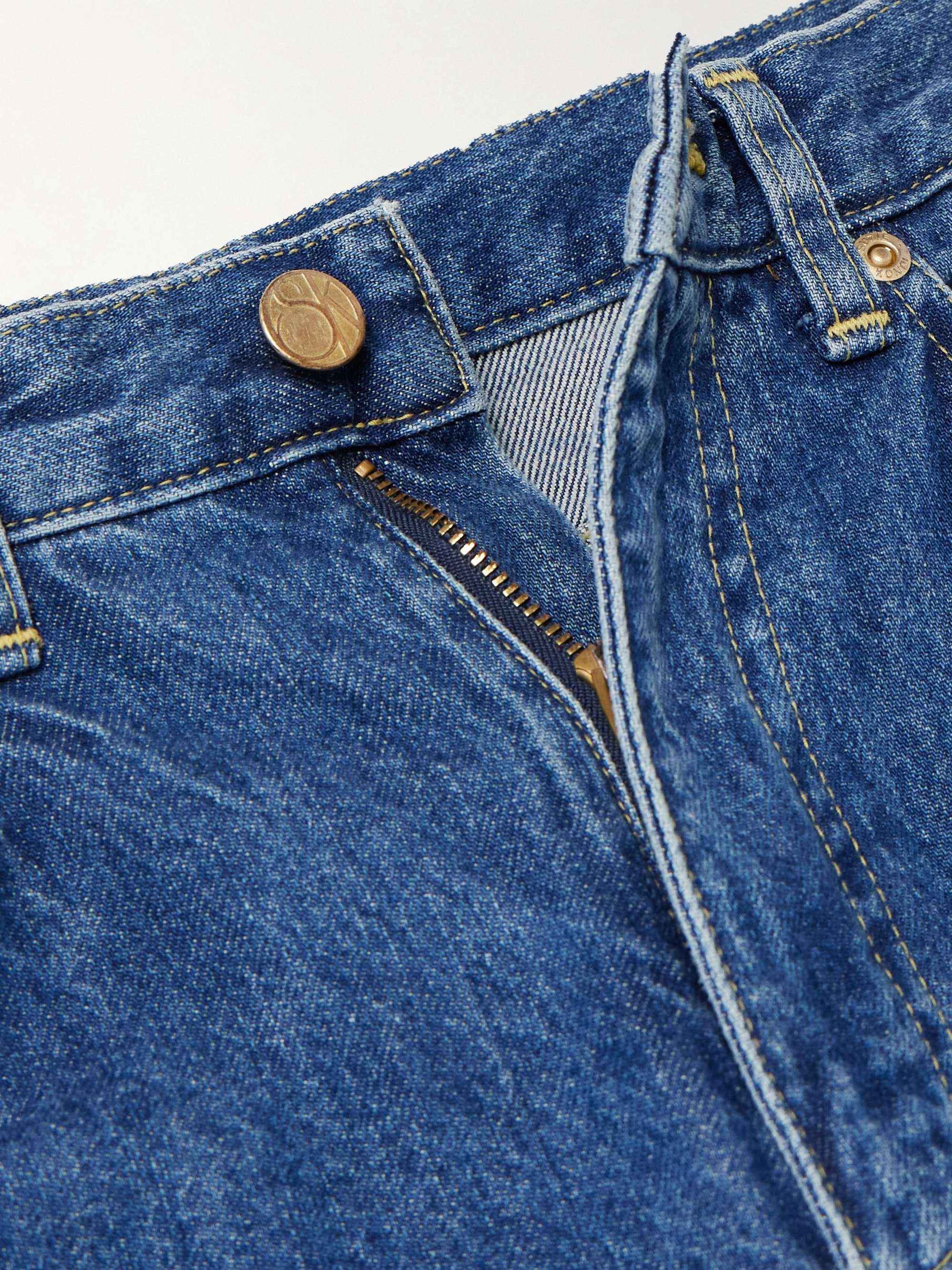 Jordi high-rise straight-leg jeans view