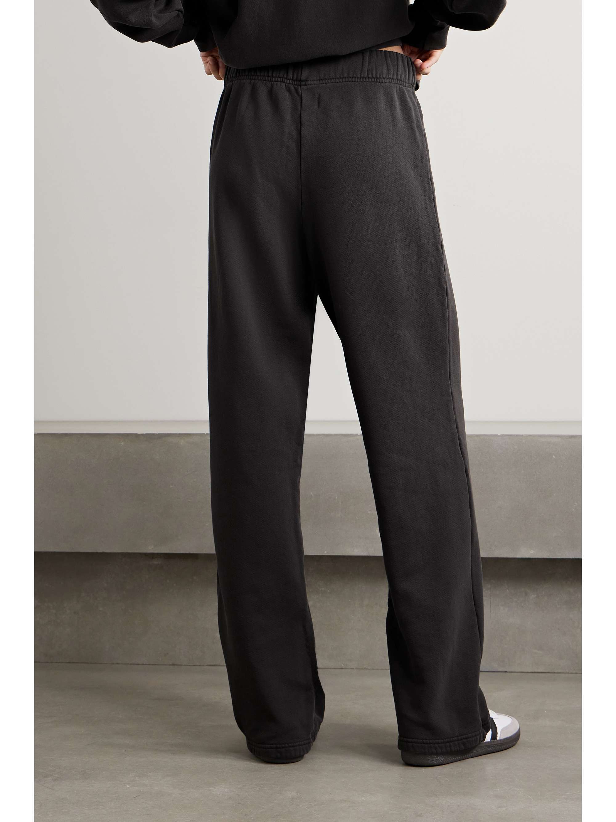 Eazy cotton-jersey track pants view
