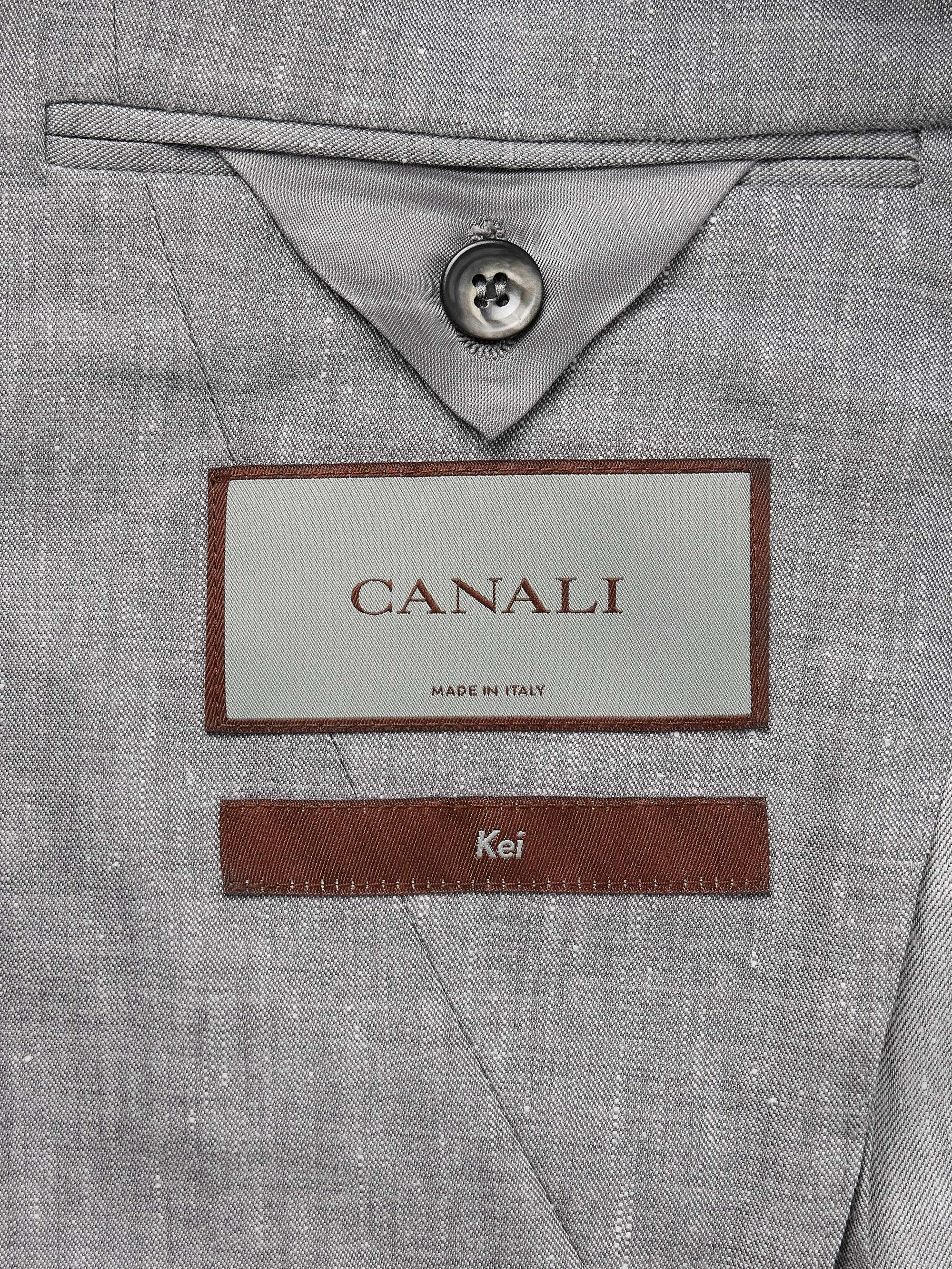 Kei Slim-Fit Linen and Wool-Blend Suit Jacket view