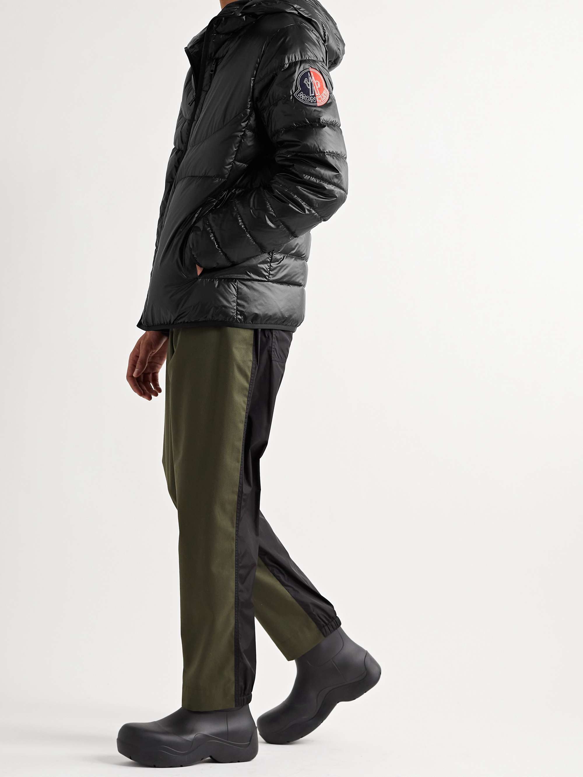 2 Moncler 1952 Hissu Slim-Fit Quilted Shell Hooded Down Jacket view