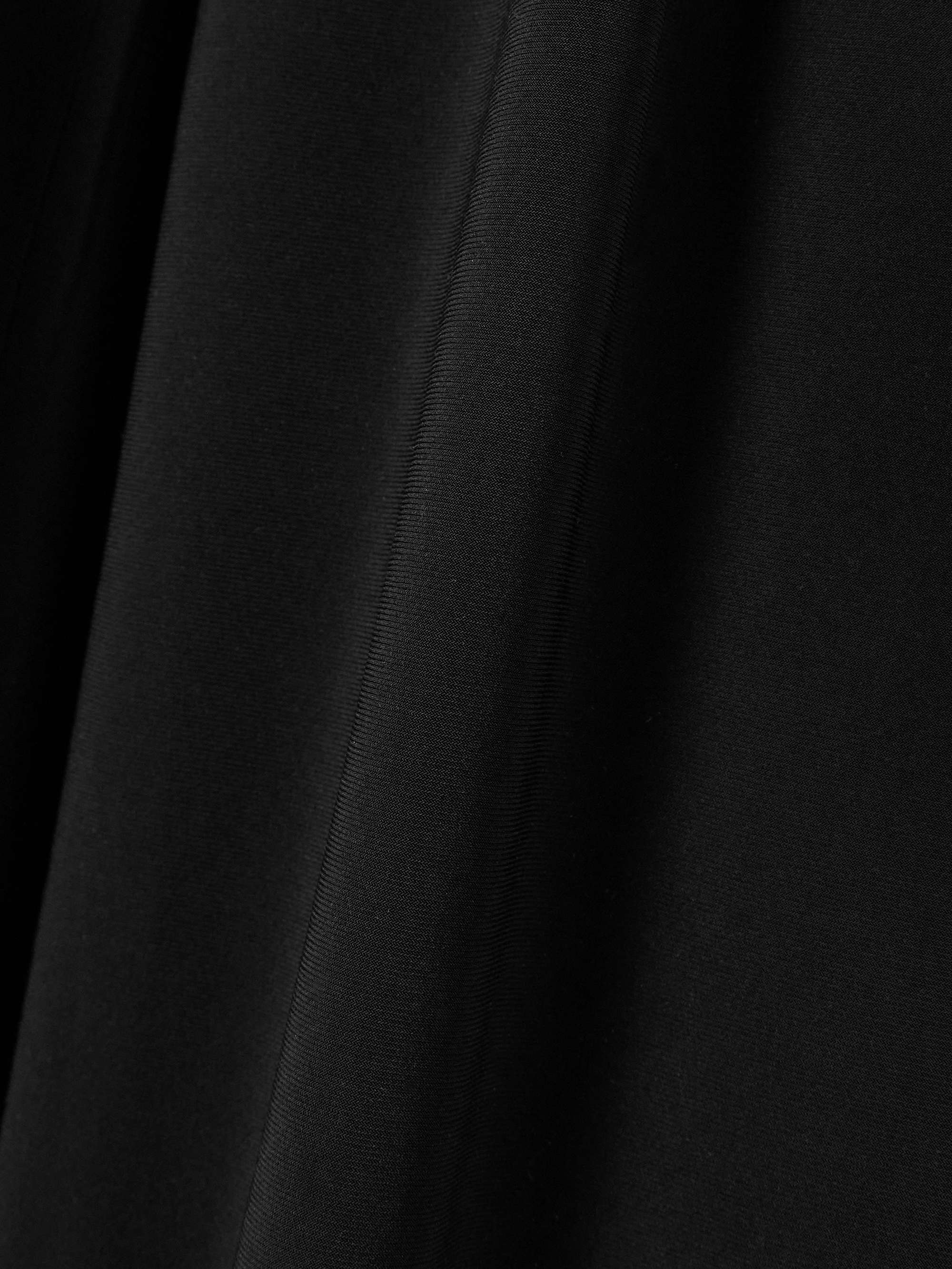 Pleated stretch-jersey wide-leg pants view