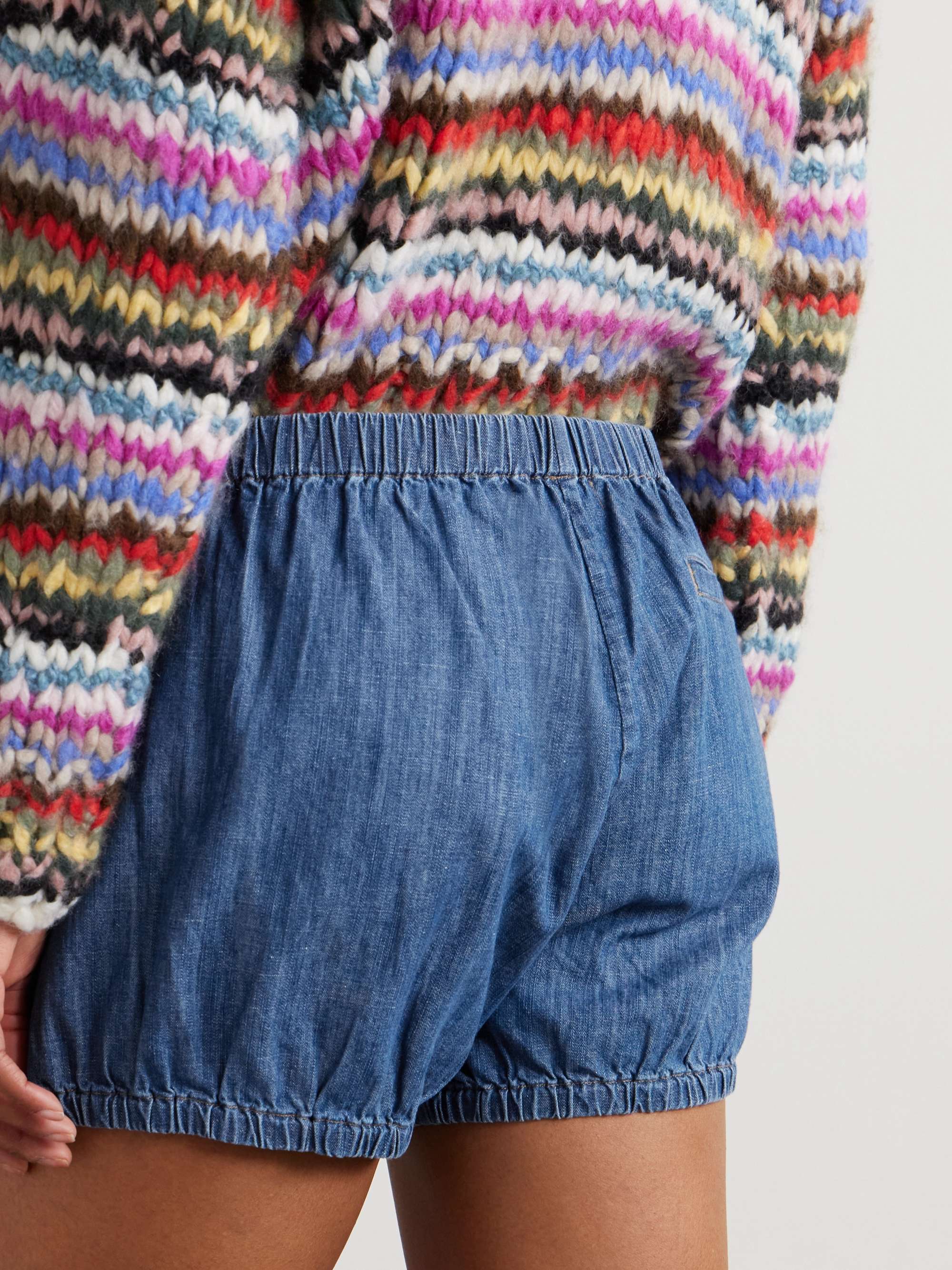 Hera Bloomers denim shorts view