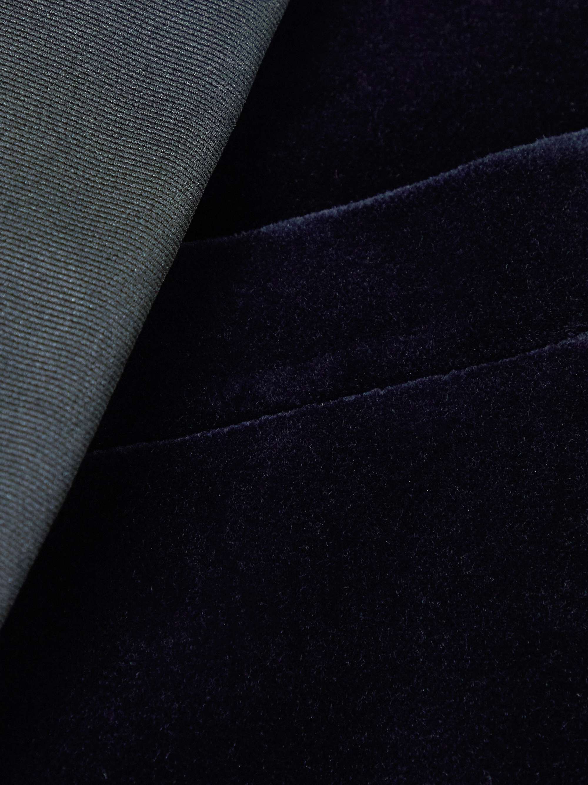 Cotton-Velvet Tuxedo Jacket view