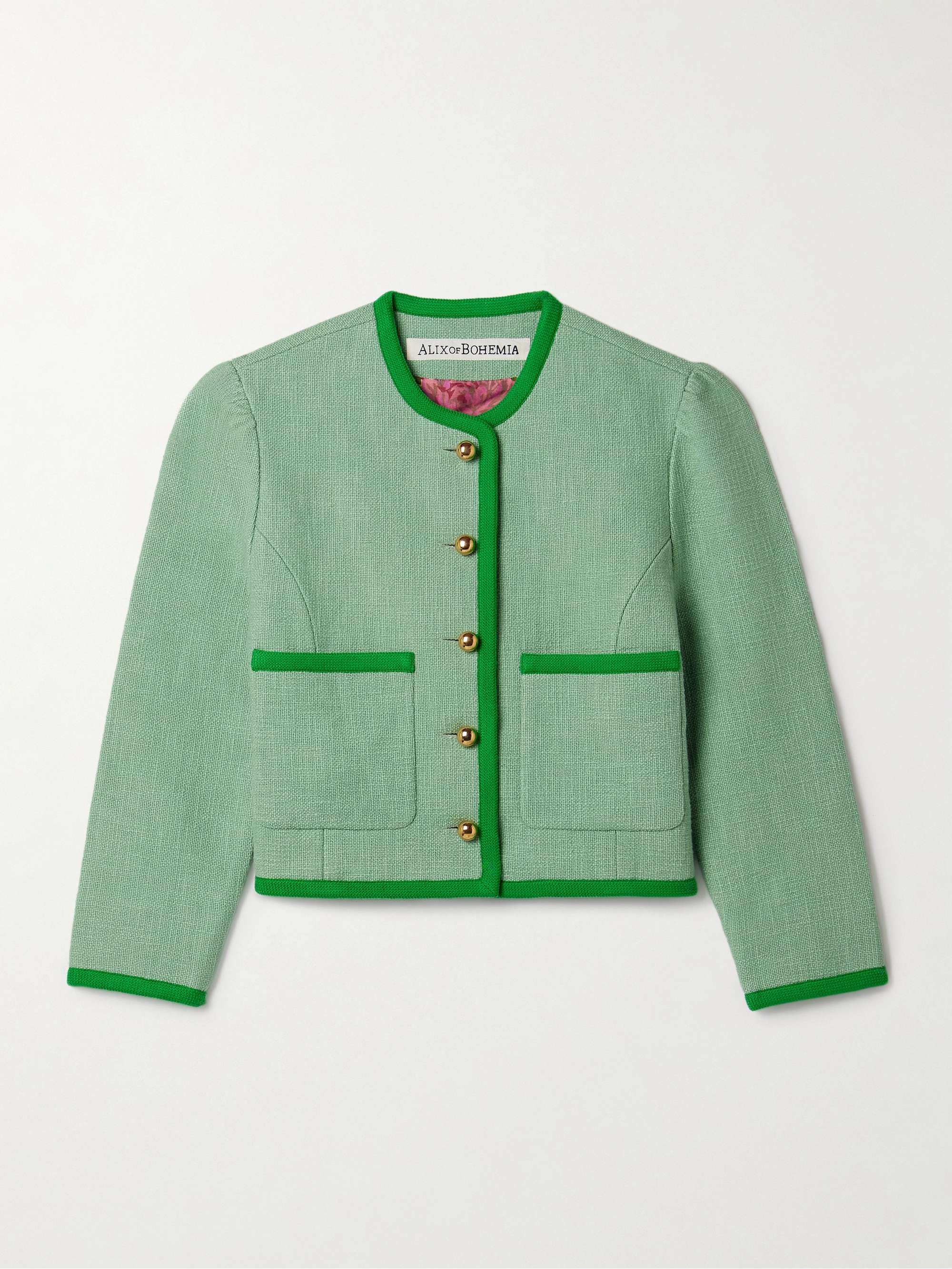 Dorian cropped cotton-canvas jacket view