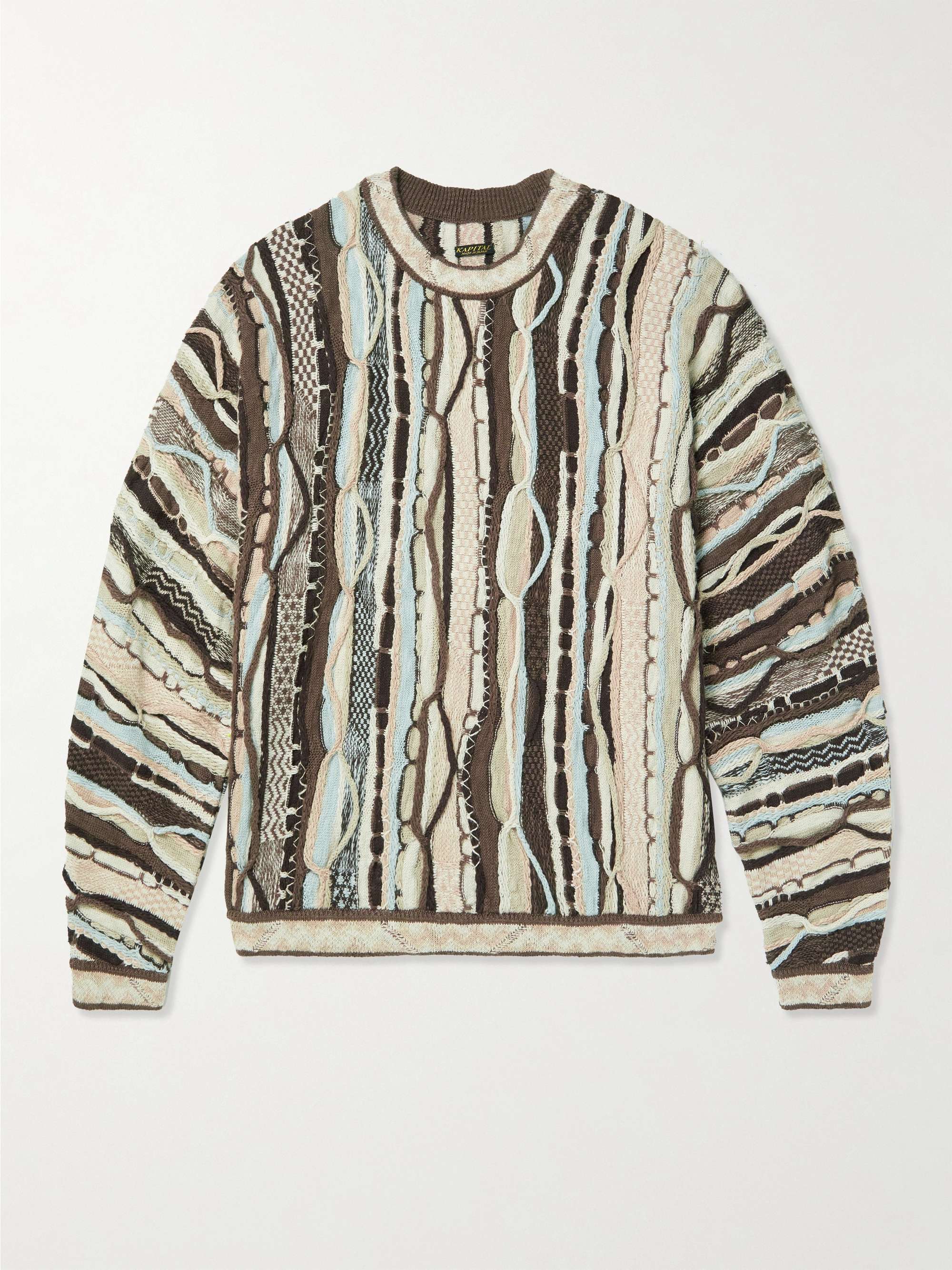 Cotton-Jacquard Sweater view