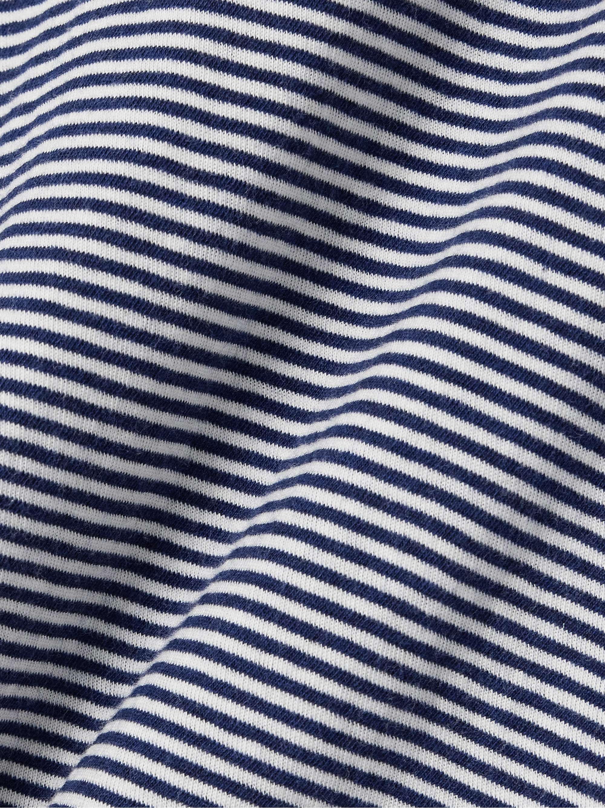 Lana striped cotton-jersey T-shirt view