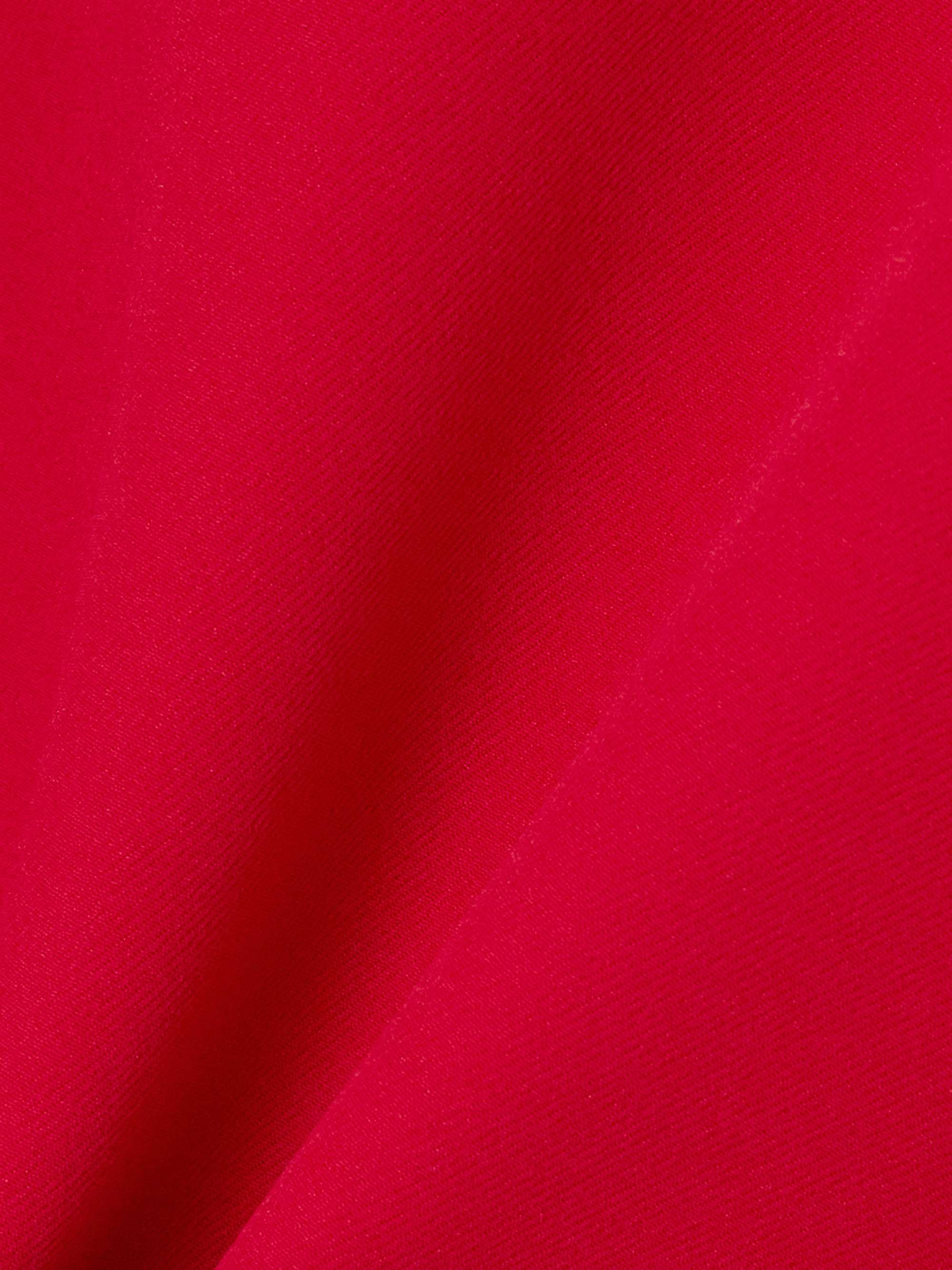 Scarf-detailed twill blouse view