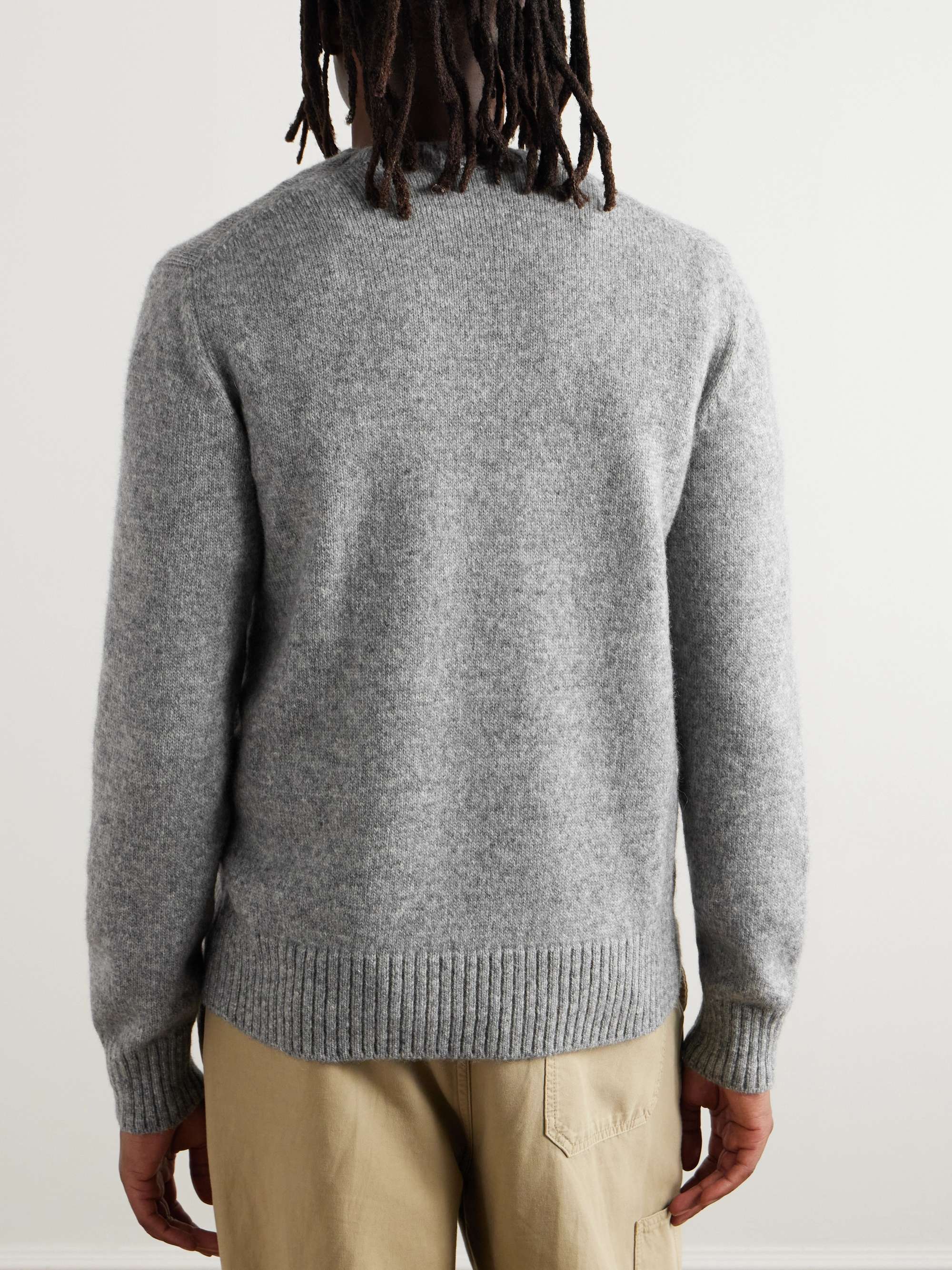Logo-Appliquéd Knitted Sweater view