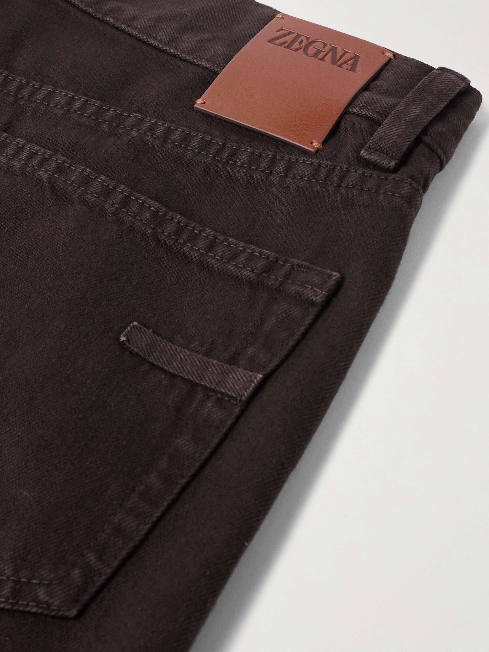 City Slim-Fit Straight-Leg Jeans view