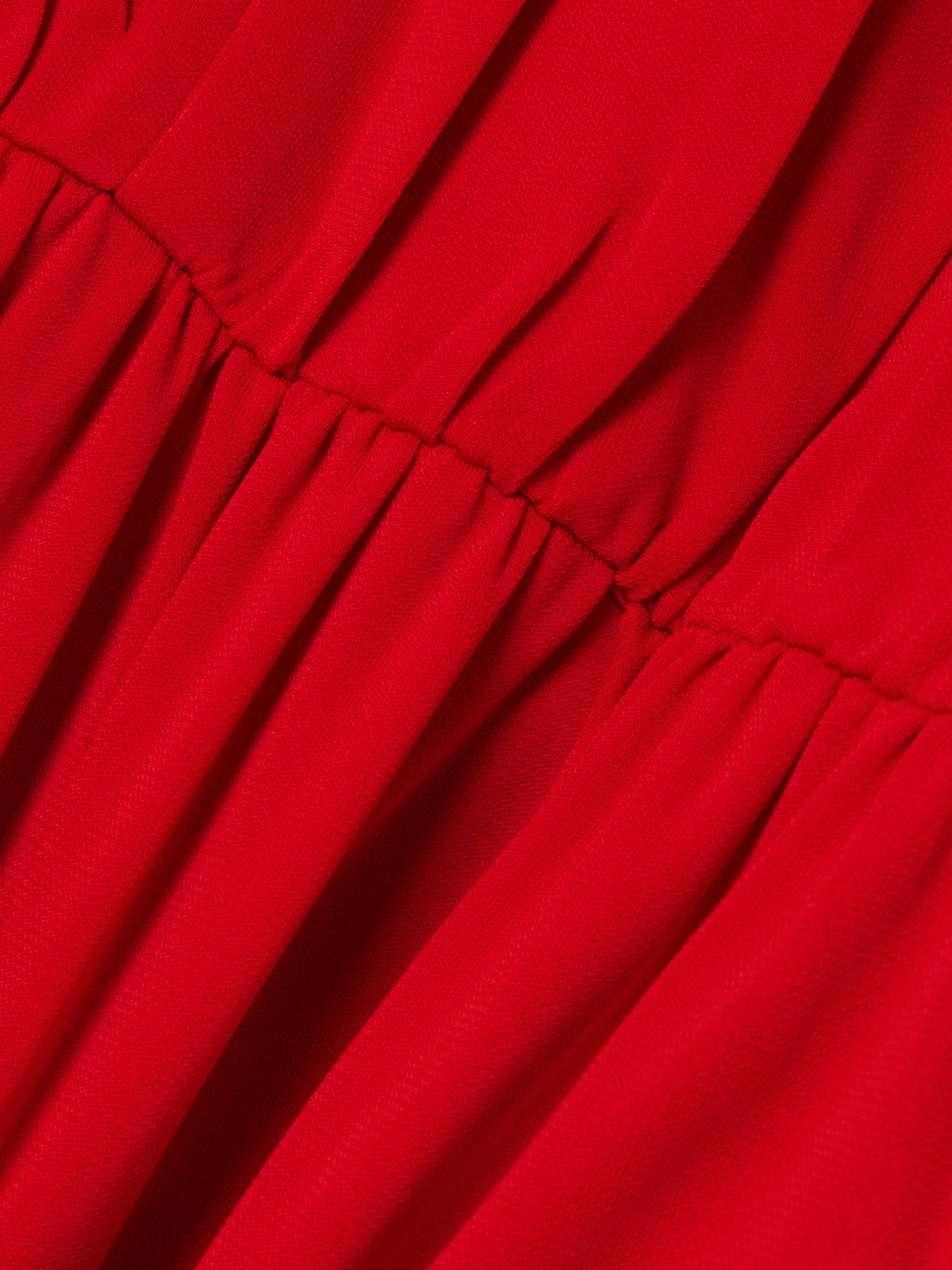 Crepe midi dress view