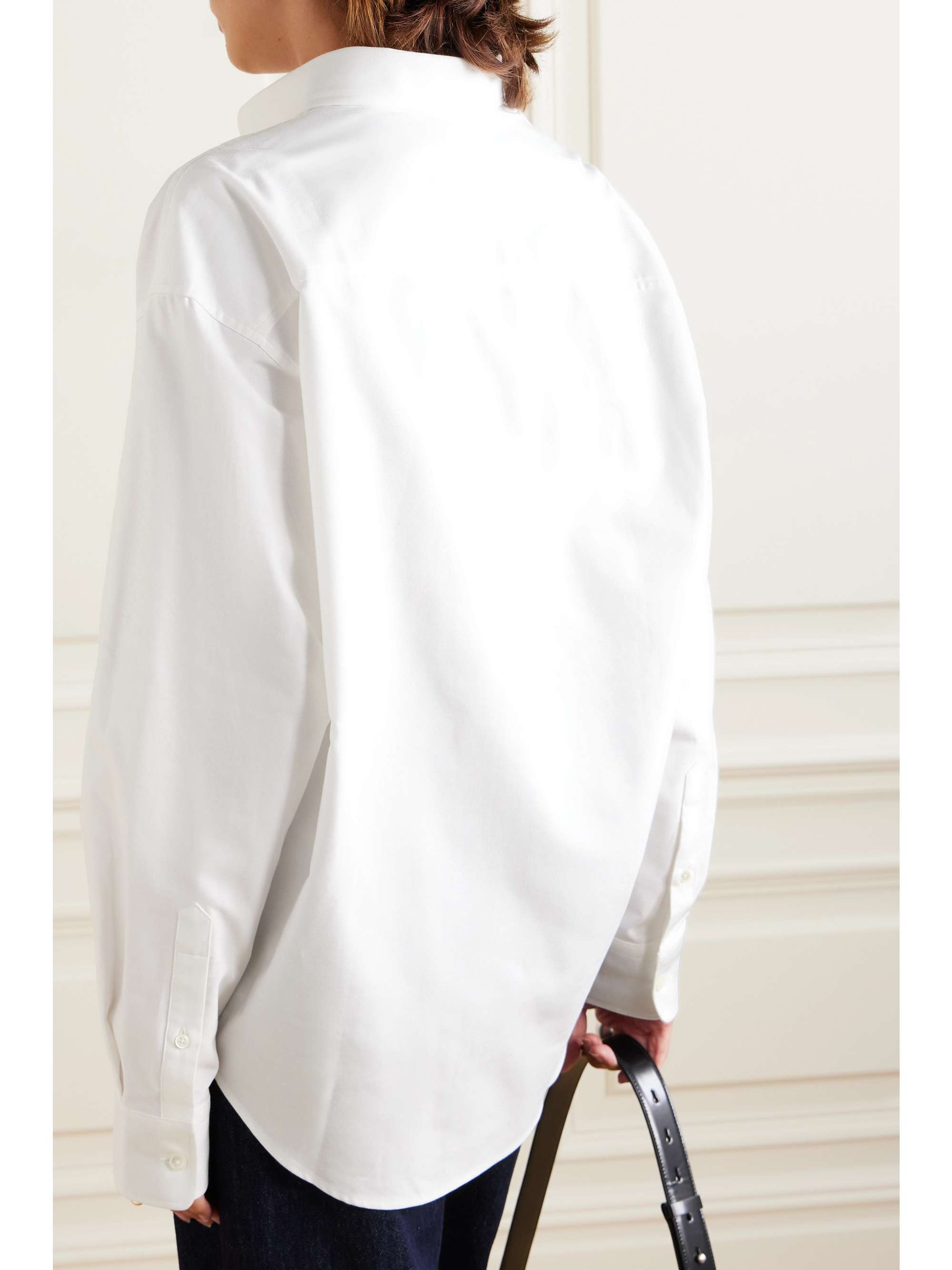 ADC embroidered cotton Oxford shirt view